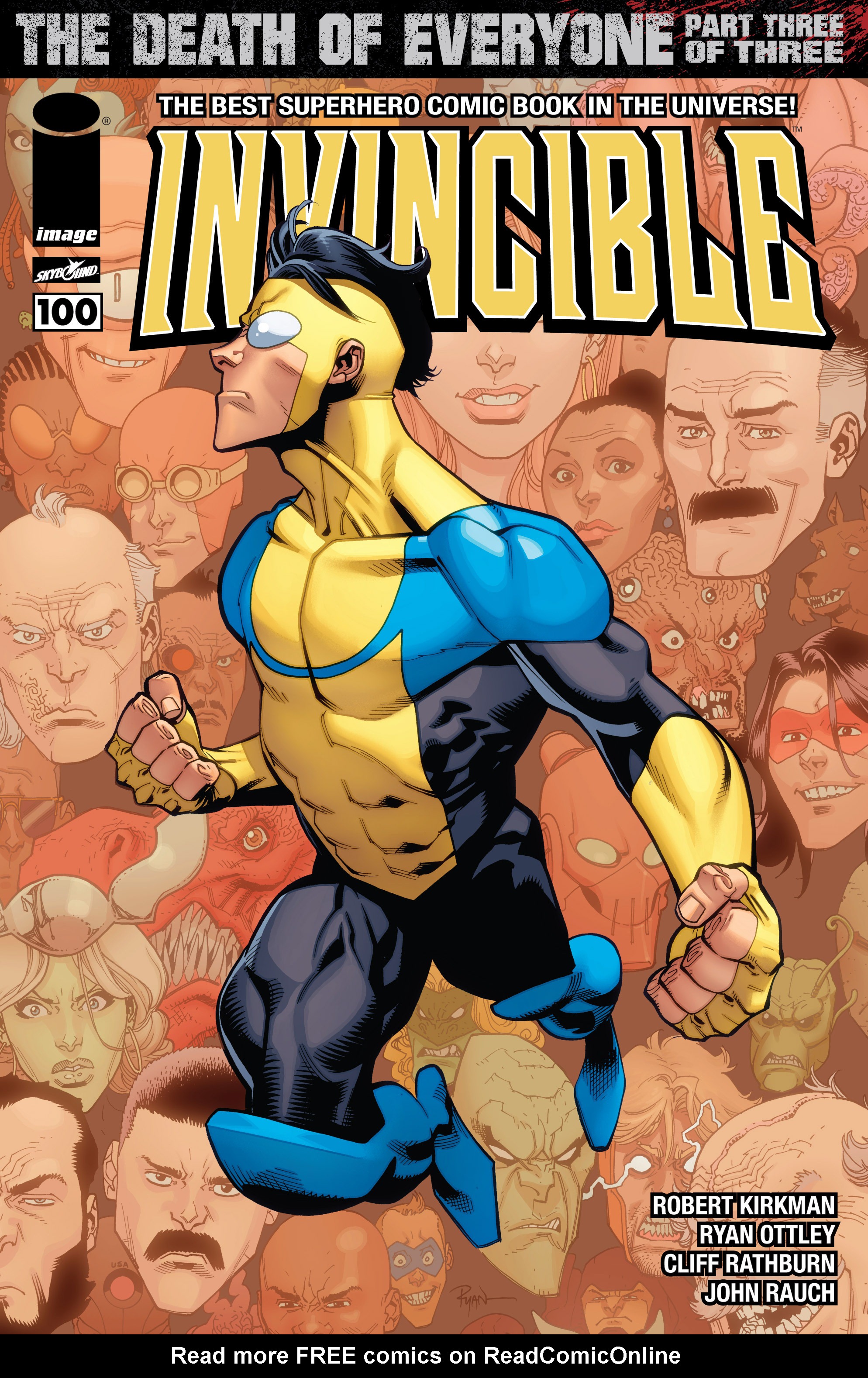 Read online Invincible comic - Issue #100.