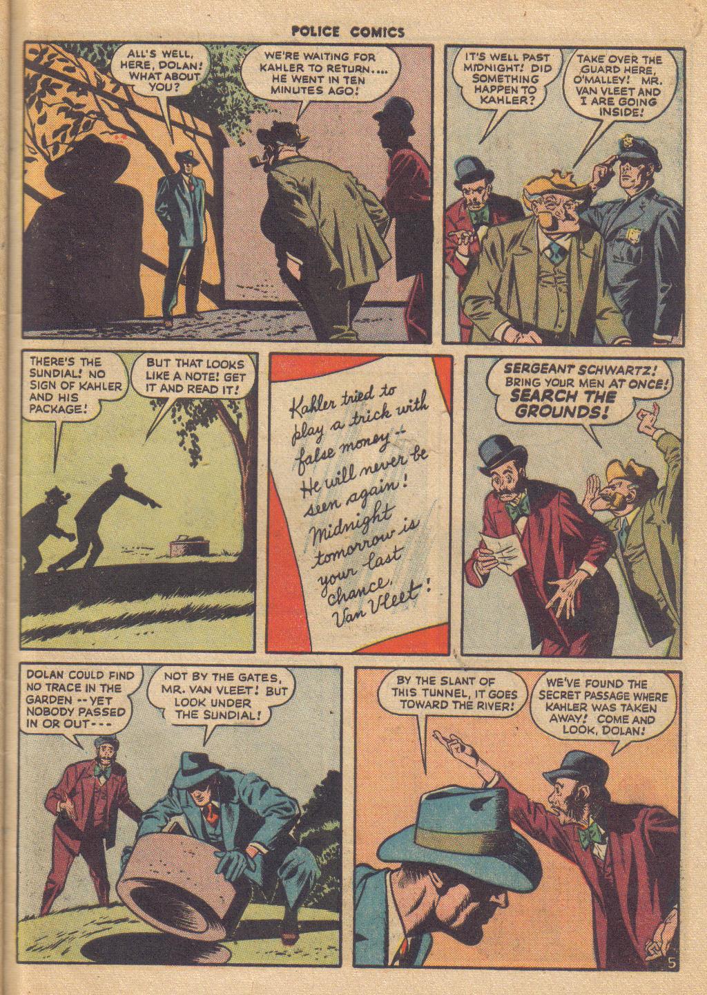 Read online Police Comics comic -  Issue #62 - 55