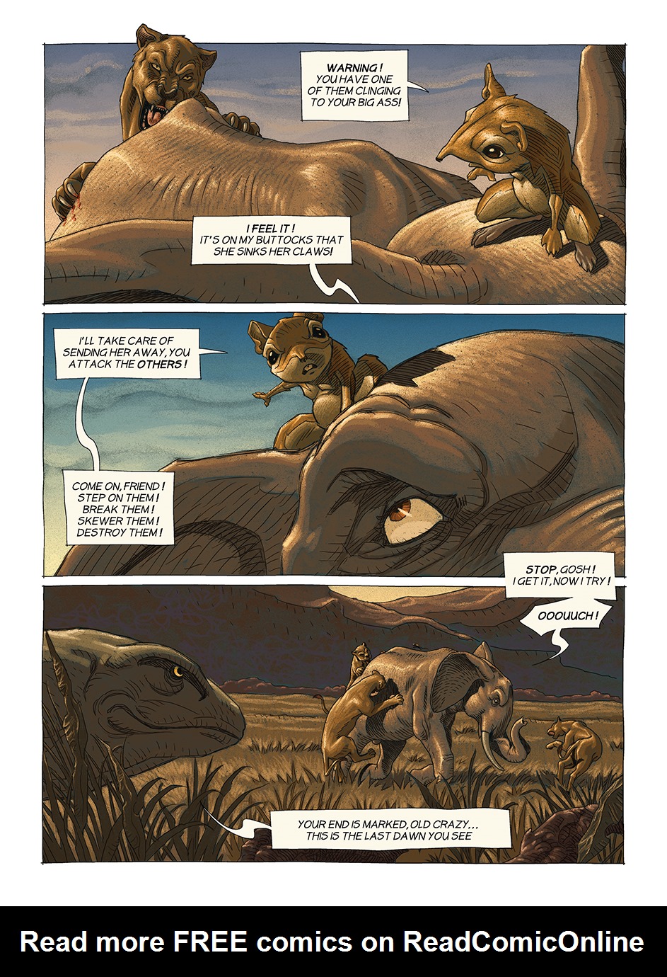 Read online Sengi and Tembo comic -  Issue # TPB - 103