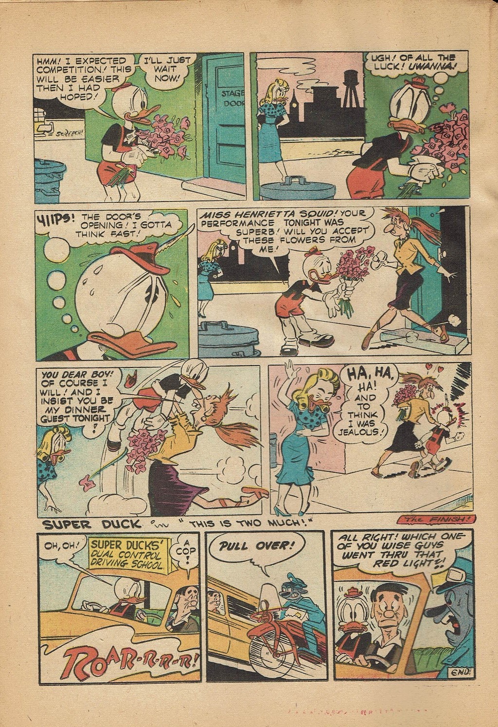 Read online Super Duck Comics comic -  Issue #66 - 16