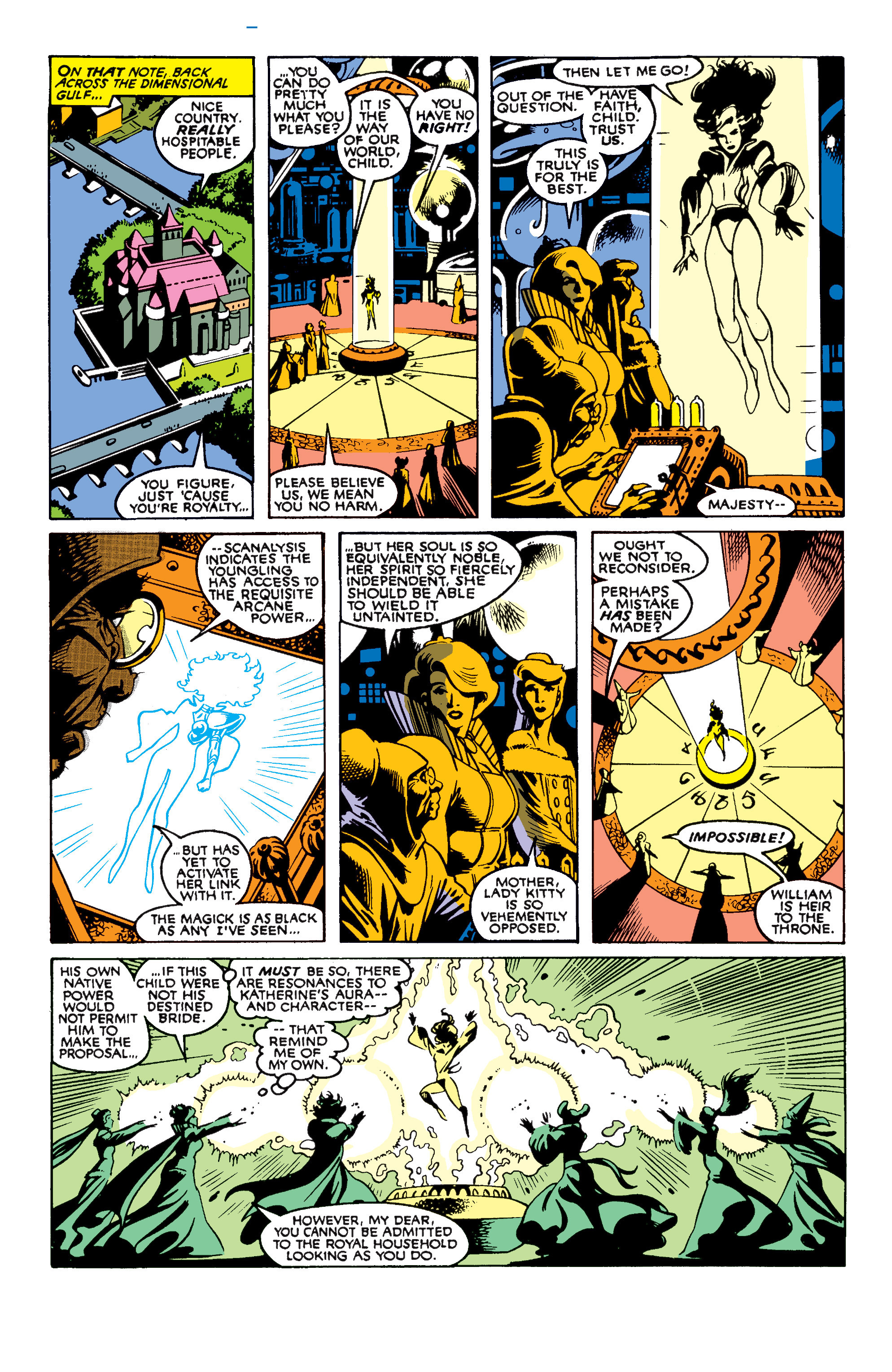 Read online Excalibur (1988) comic -  Issue #13 - 11