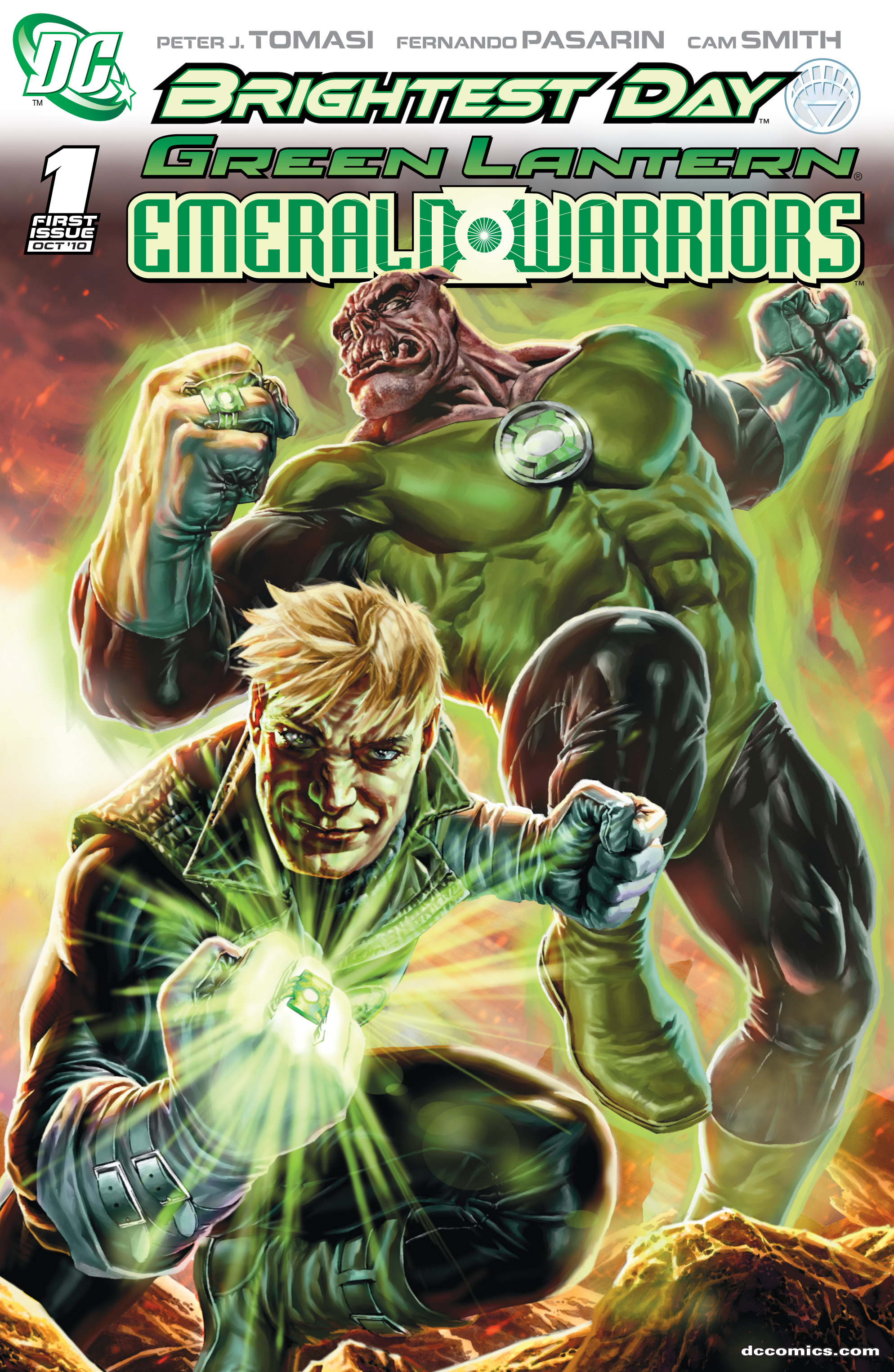Read online Green Lantern: Emerald Warriors comic -  Issue #1 - 2