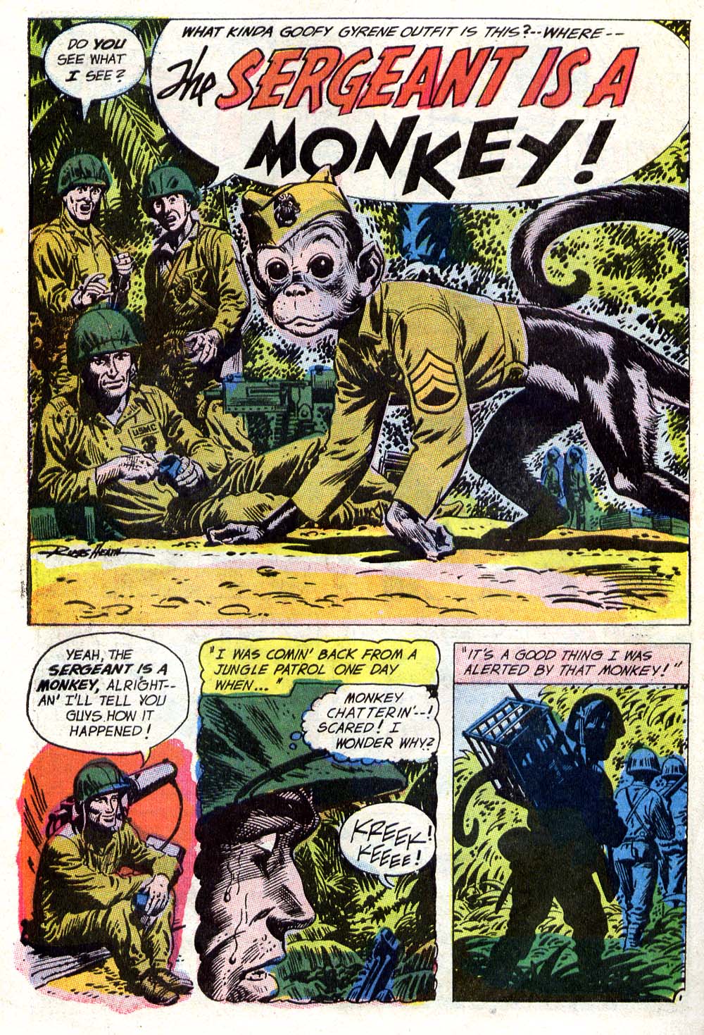 Read online Our Army at War (1952) comic -  Issue #198 - 25