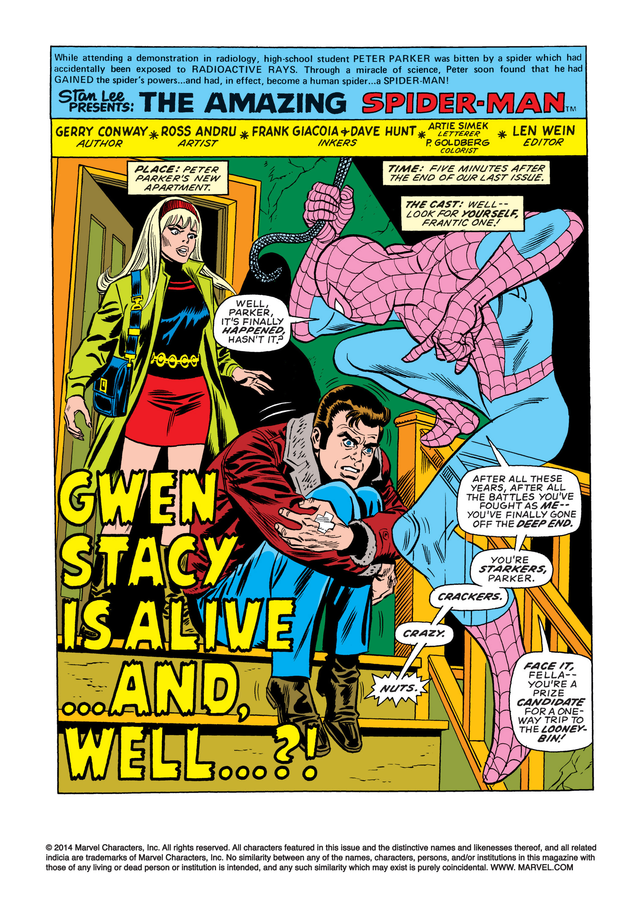 Read online Marvel Masterworks: The Amazing Spider-Man comic -  Issue # TPB 15 (Part 1) - 45