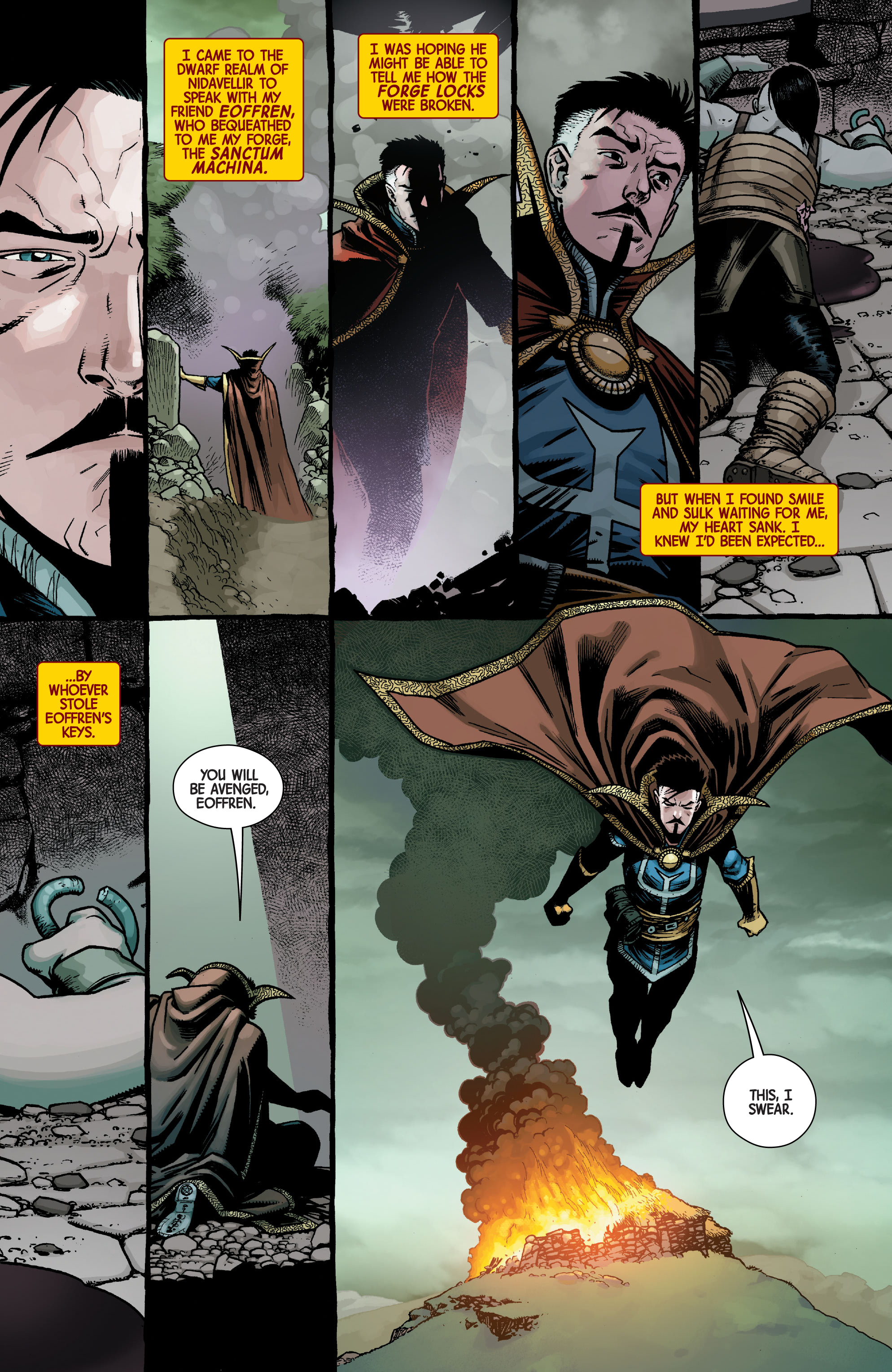 Read online Dr. Strange comic -  Issue #5 - 8