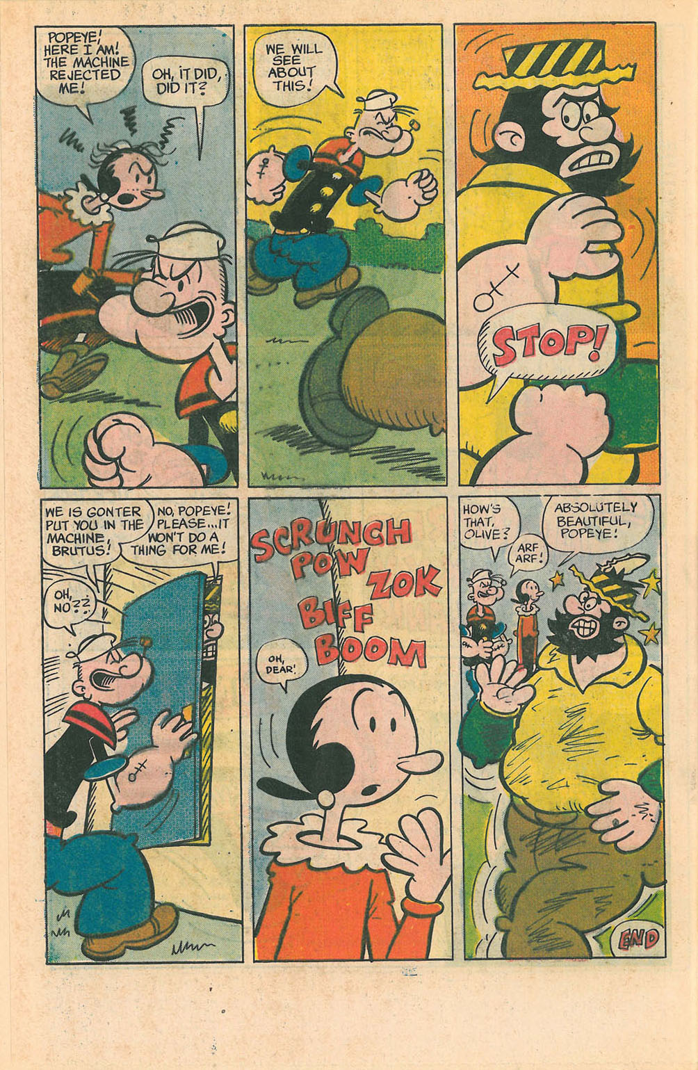 Read online Popeye (1948) comic -  Issue #120 - 32