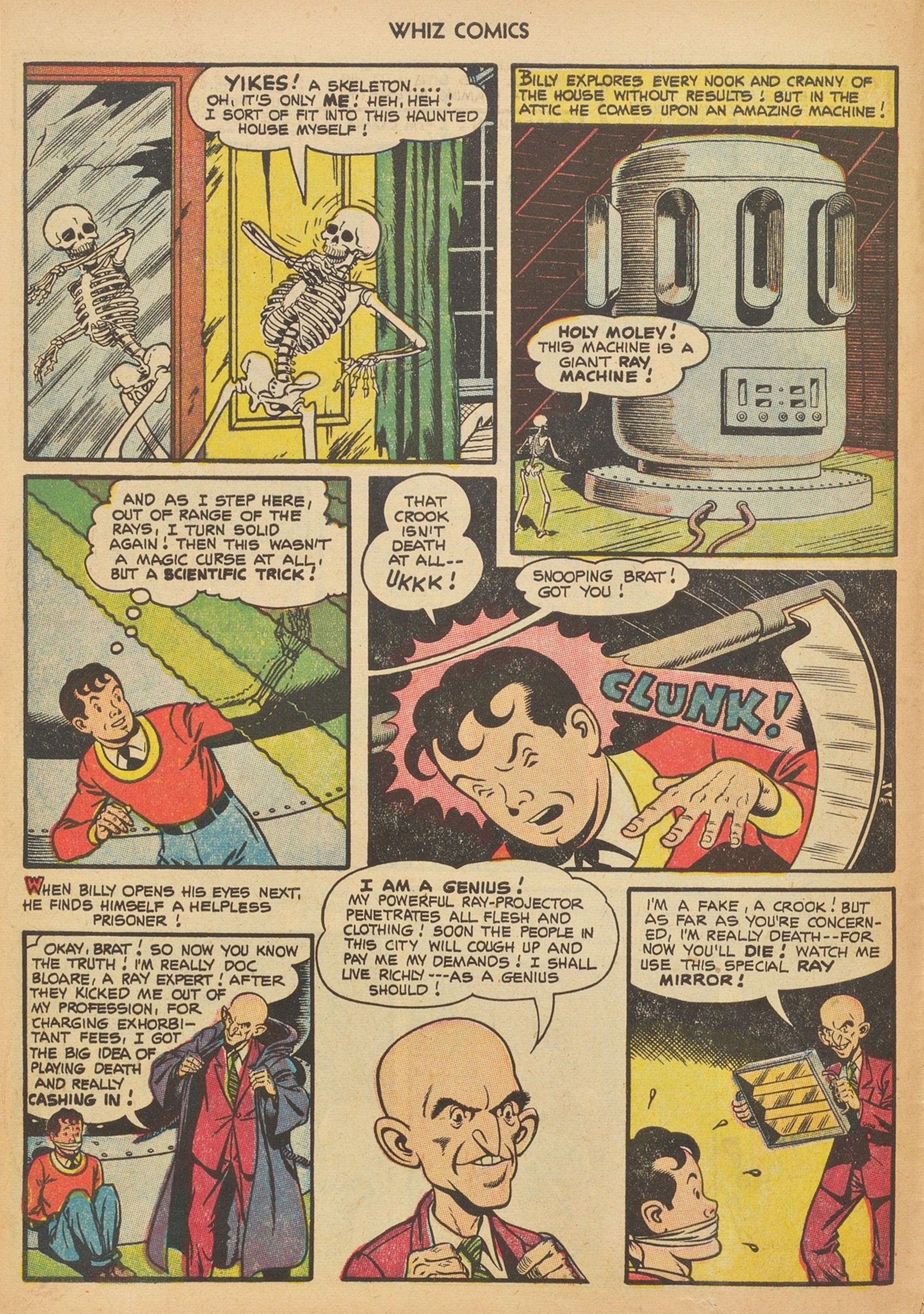 Read online WHIZ Comics comic -  Issue #153 - 8