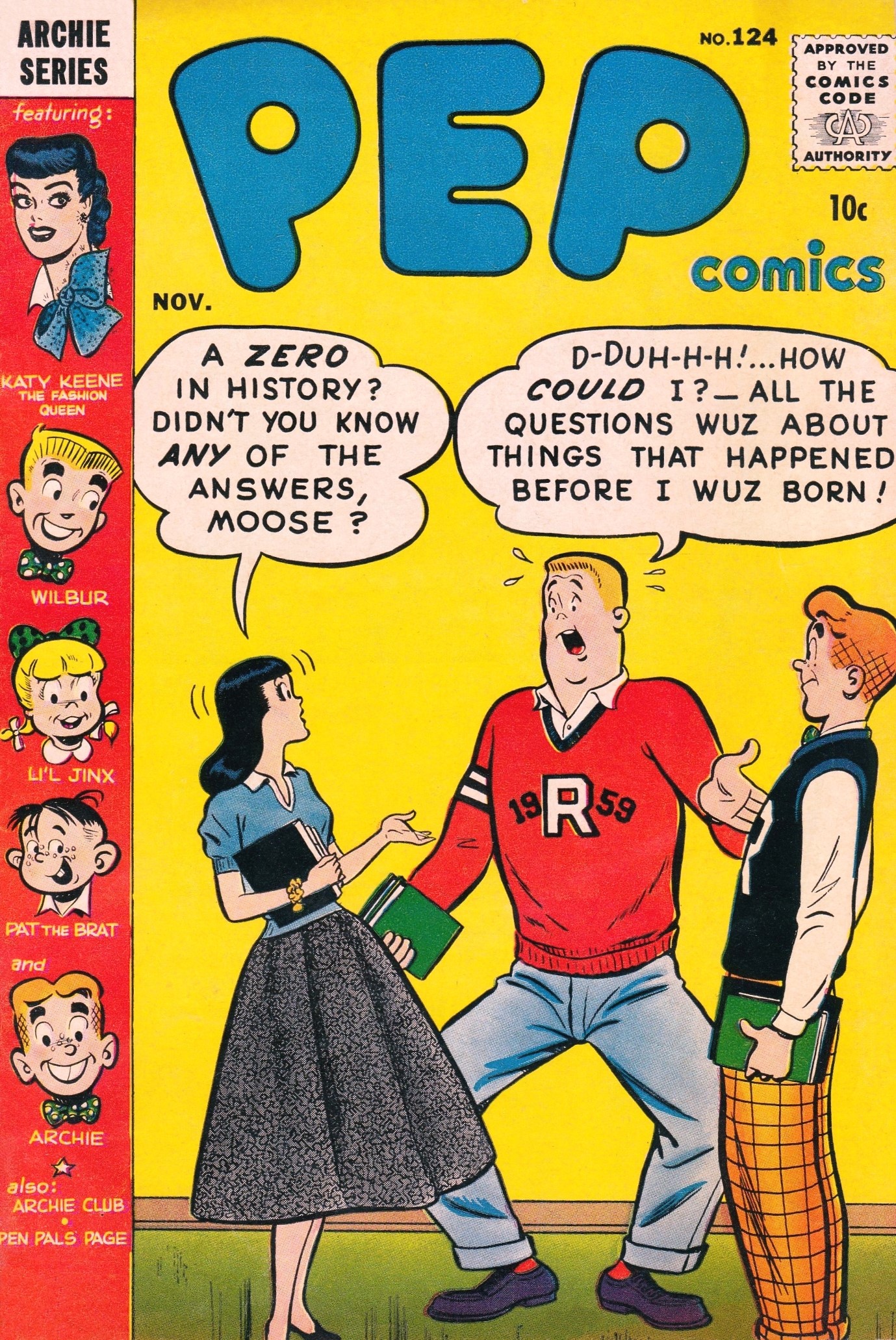 Read online Pep Comics comic -  Issue #124 - 1