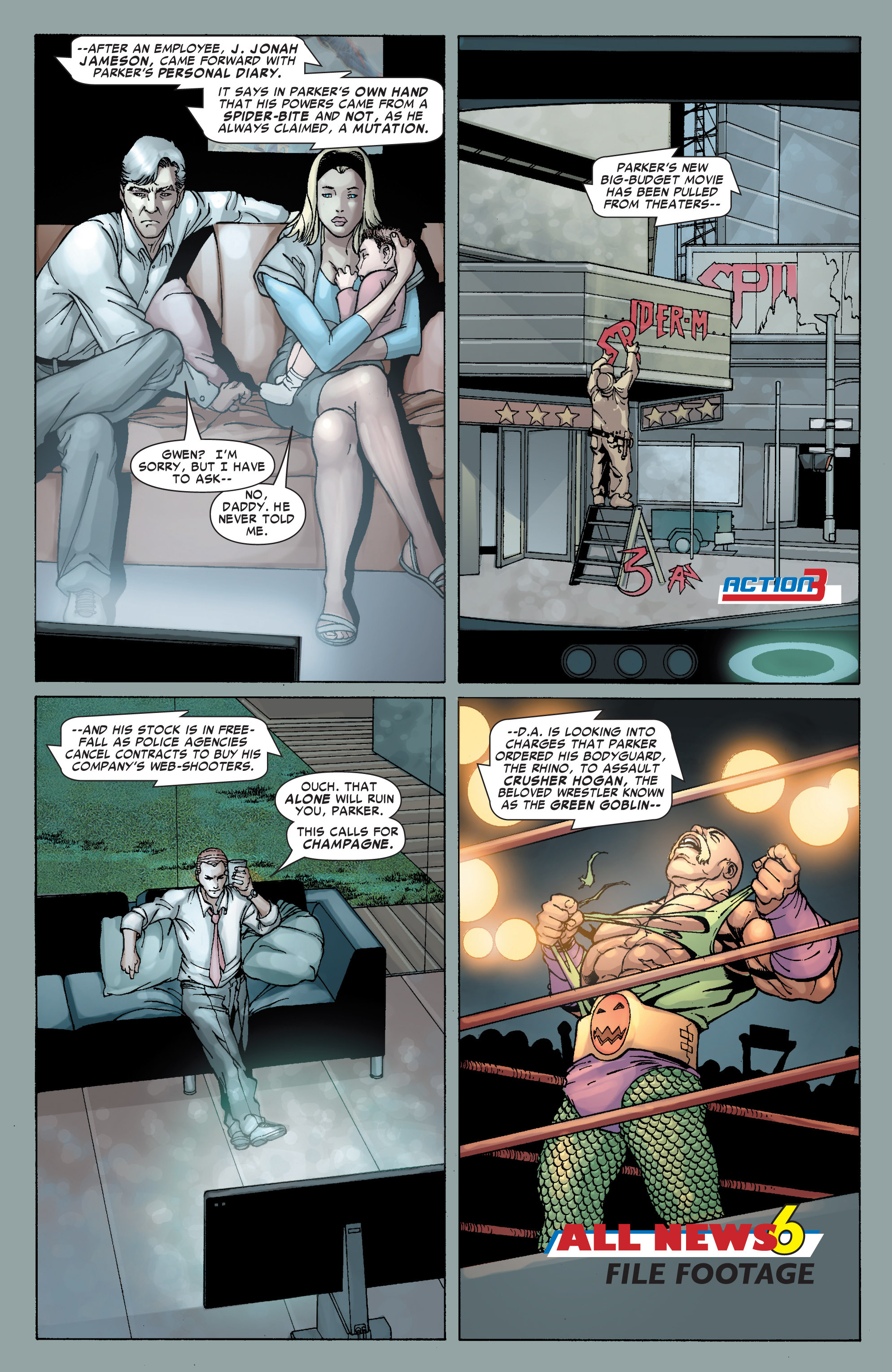 Read online Spider-Man: House of M comic -  Issue #3 - 4
