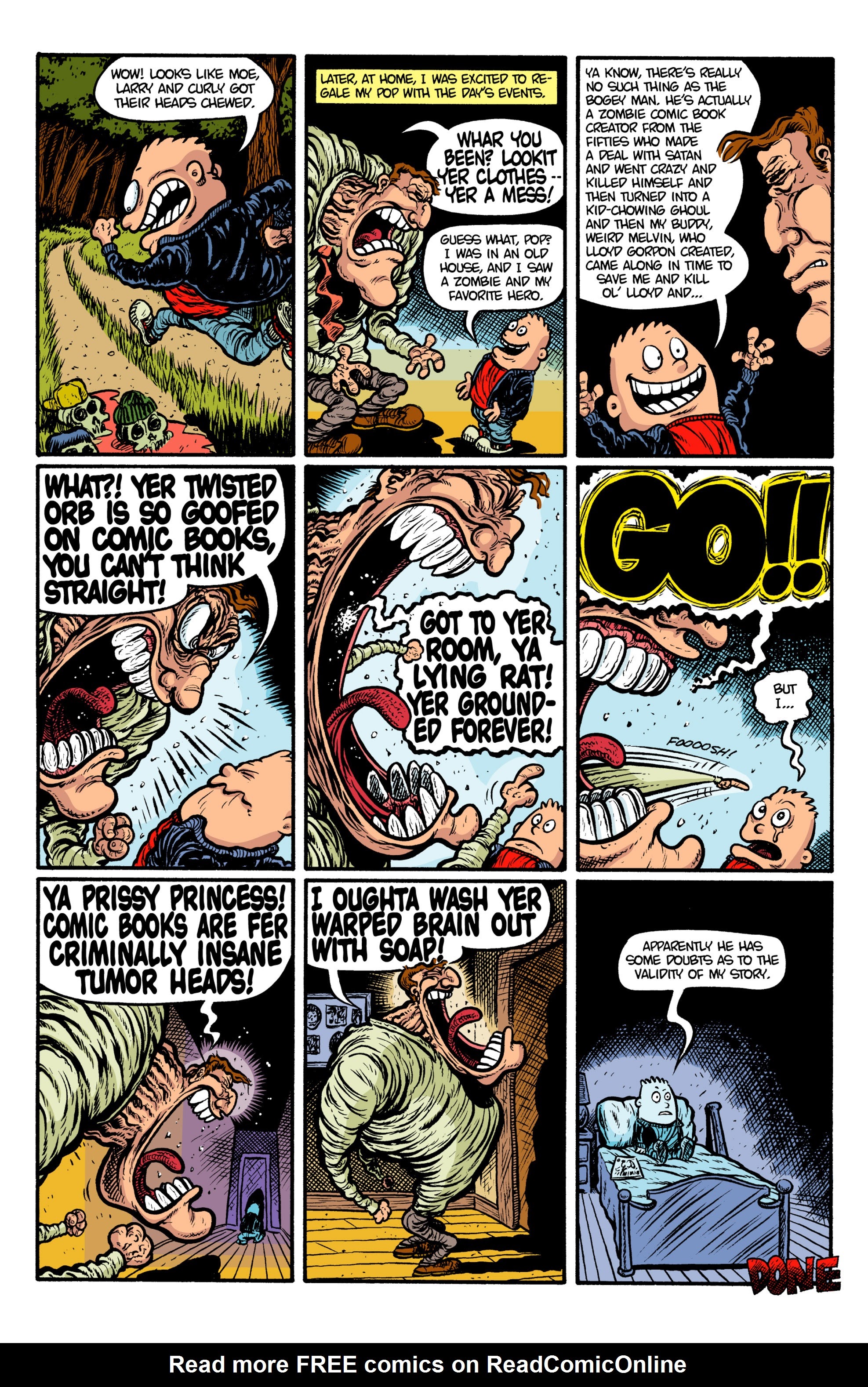 Read online Weird Melvin comic -  Issue #5 - 22