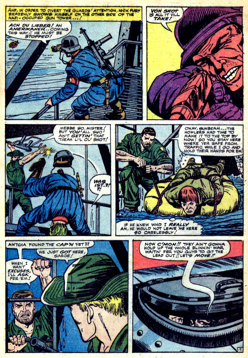 Read online Sgt. Fury comic -  Issue #25 - 25