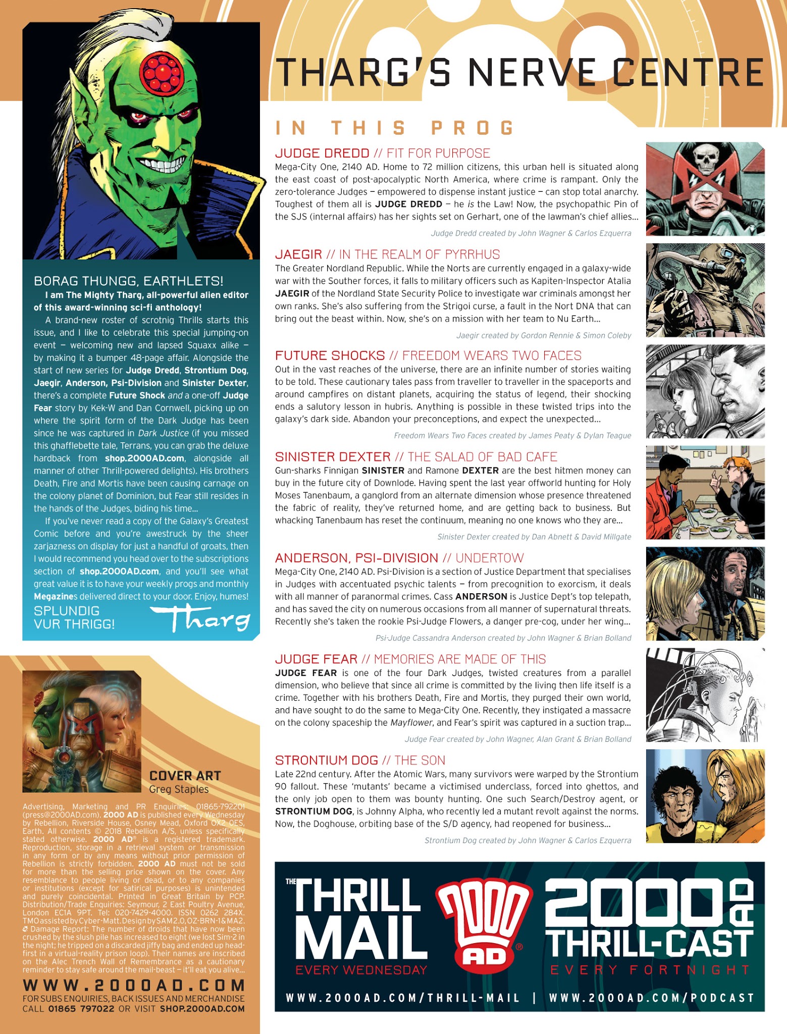 Read online 2000 AD comic -  Issue #2073 - 2