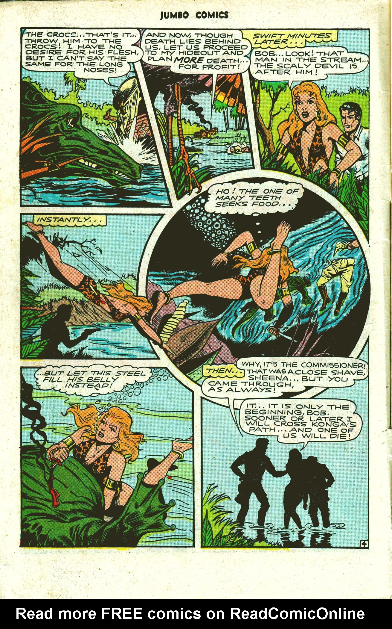 Read online Jumbo Comics comic -  Issue #94 - 7