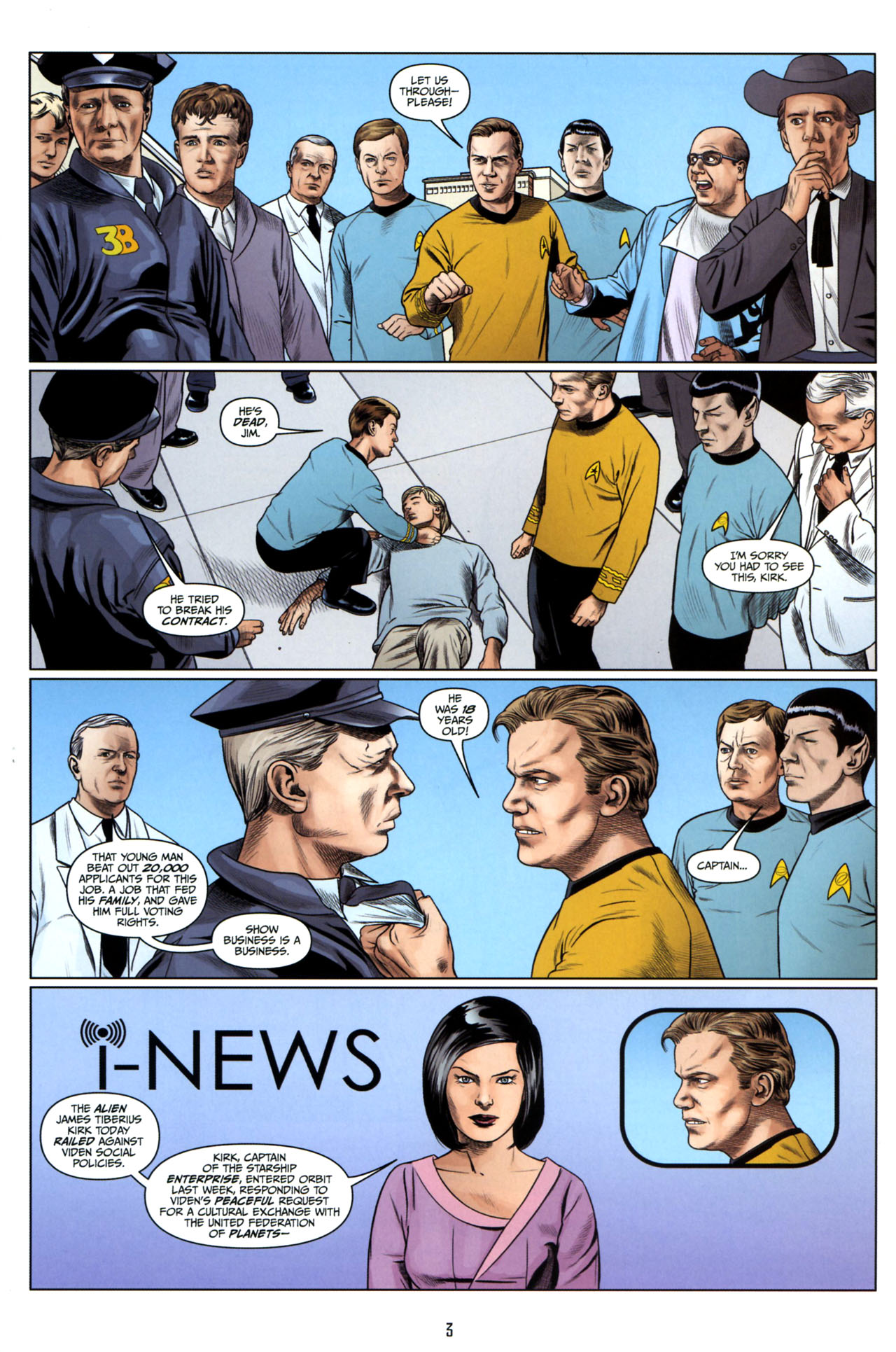 Read online Star Trek: Year Four comic -  Issue #4 - 6