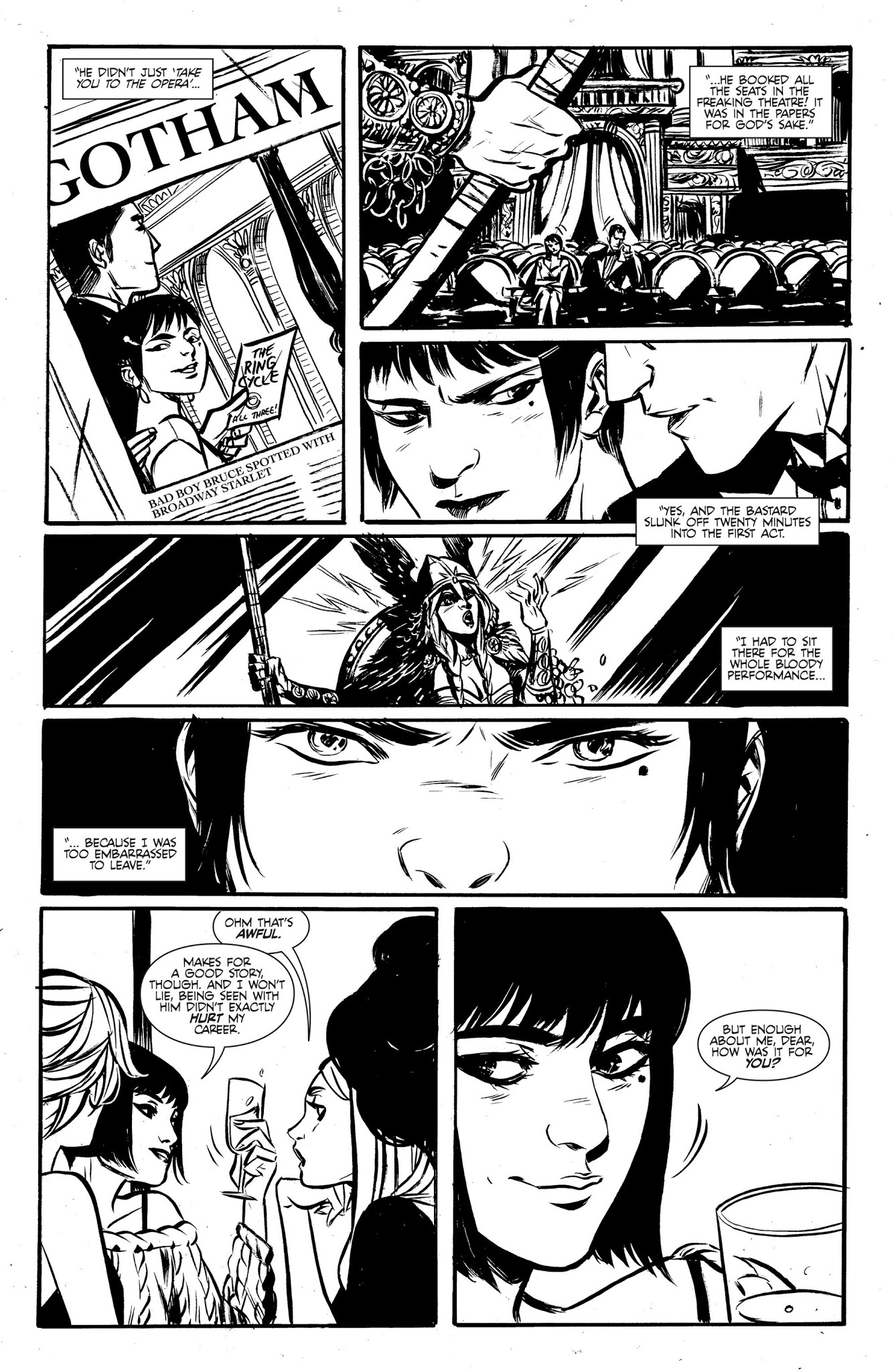 Read online Batman Black and White (2013) comic -  Issue #6 - 18