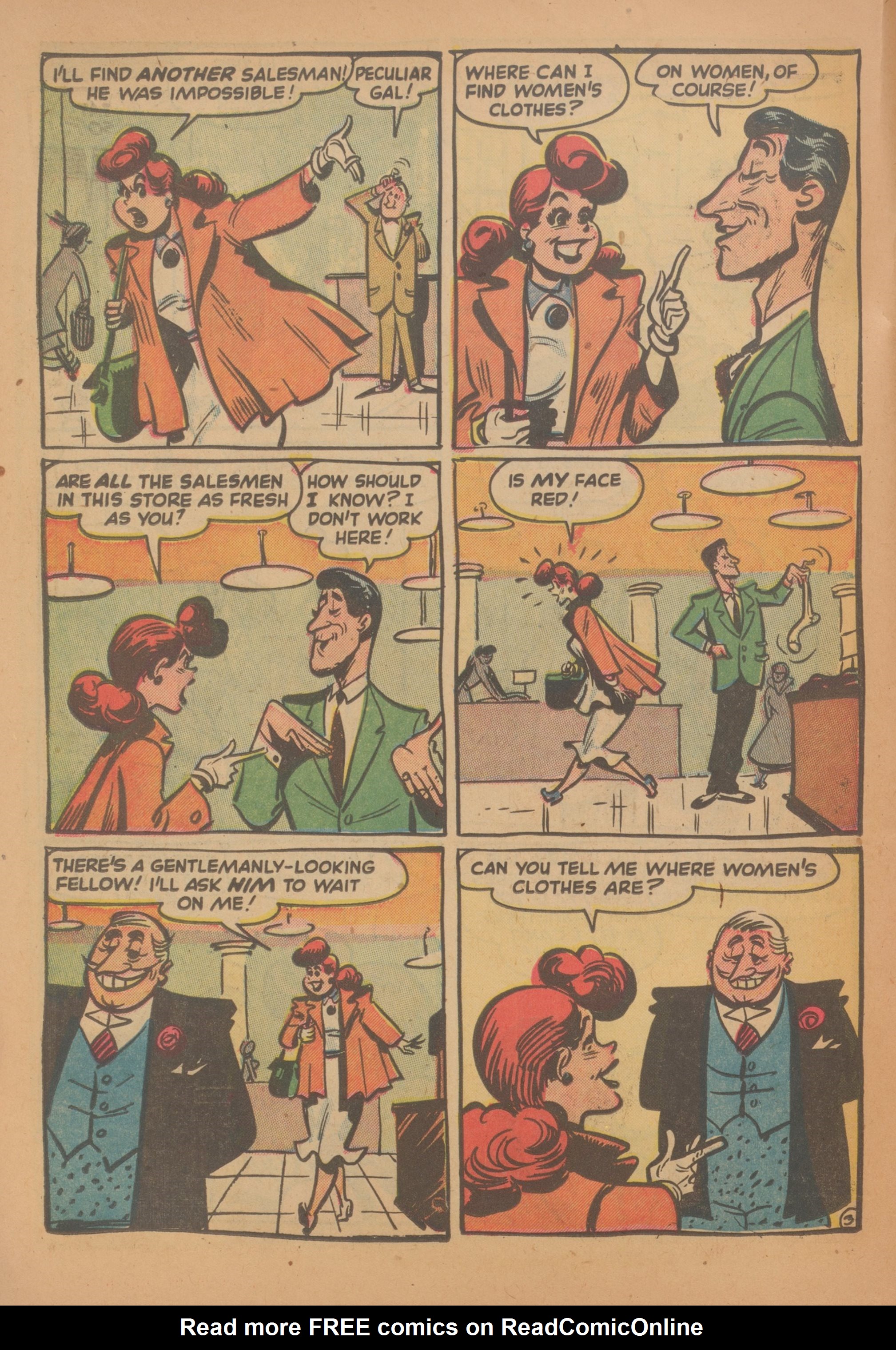Read online Nellie The Nurse (1945) comic -  Issue #35 - 22