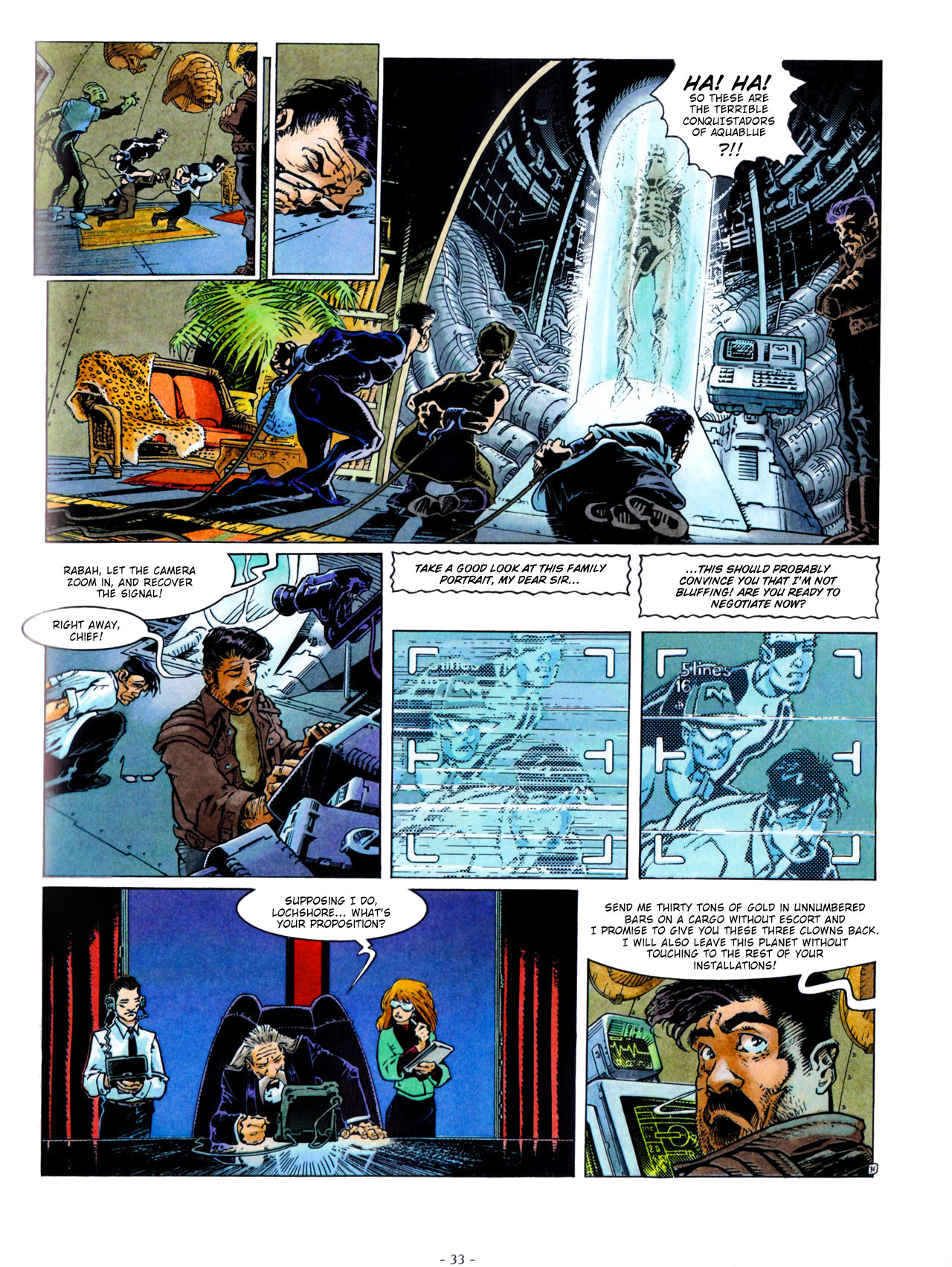 Read online Aquablue comic -  Issue #3 - 34