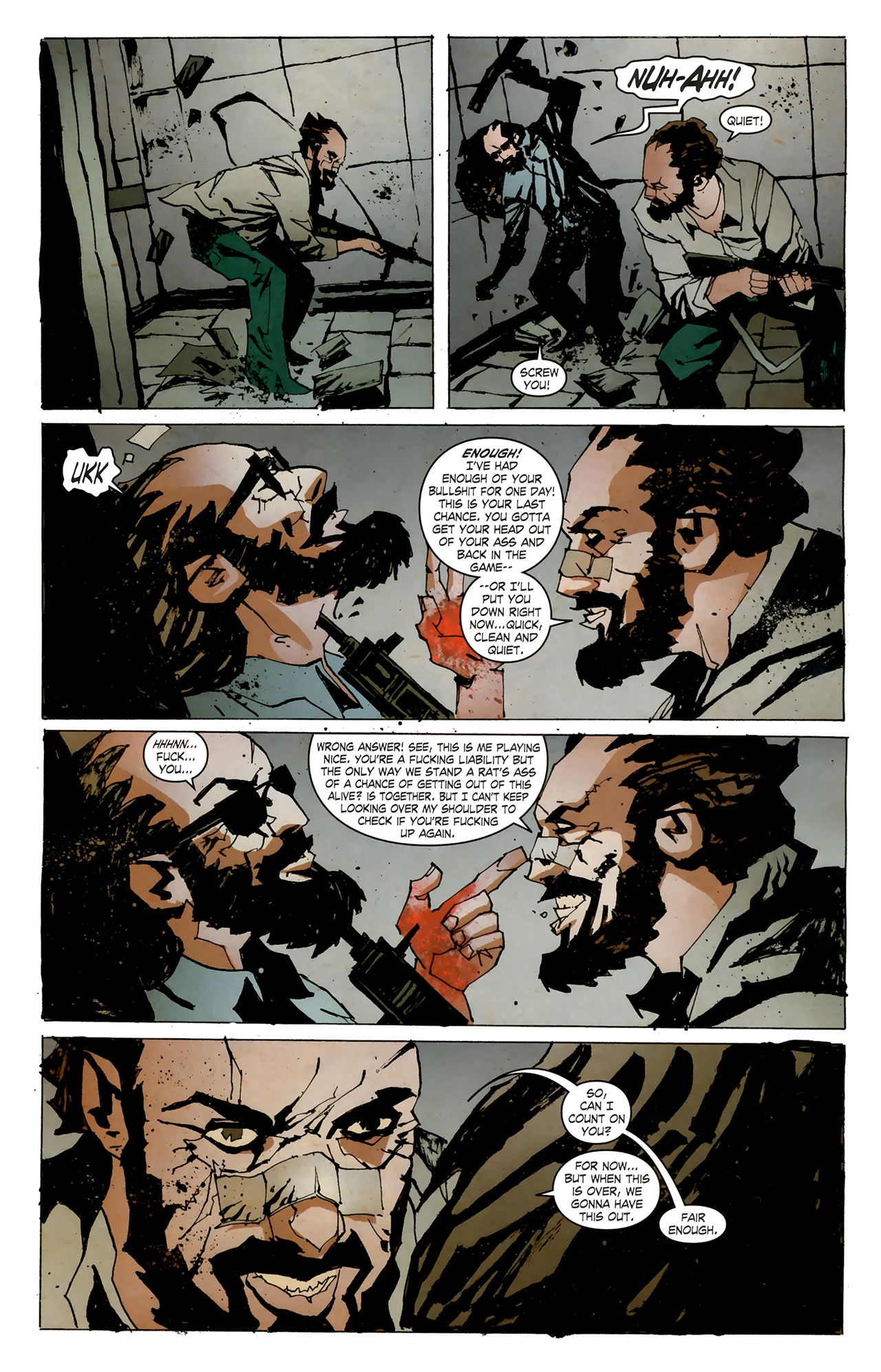Read online Kane & Lynch comic -  Issue #5 - 11