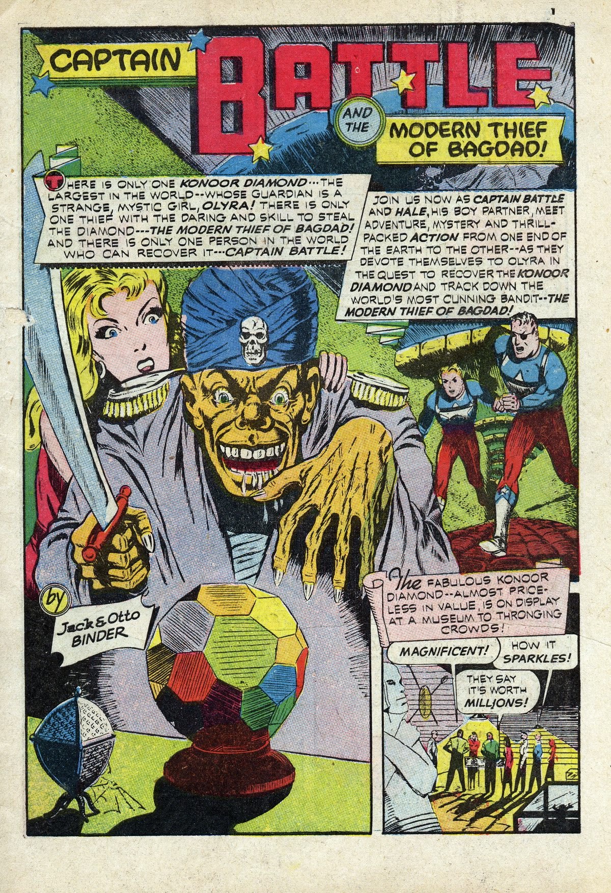 Read online Captain Battle Comics comic -  Issue #2 - 4