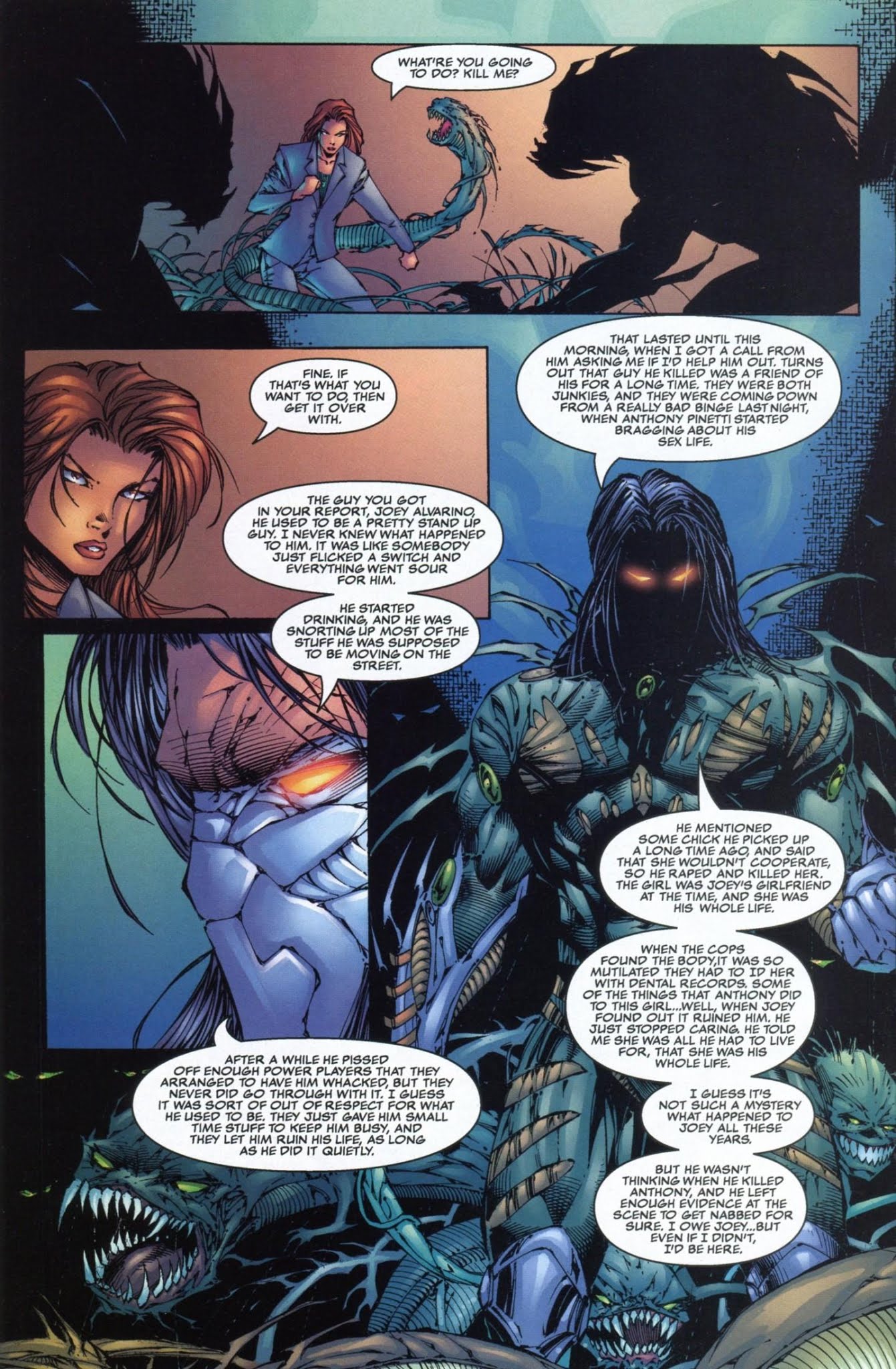 Read online Witchblade vs The Darkness comic -  Issue # Full - 10