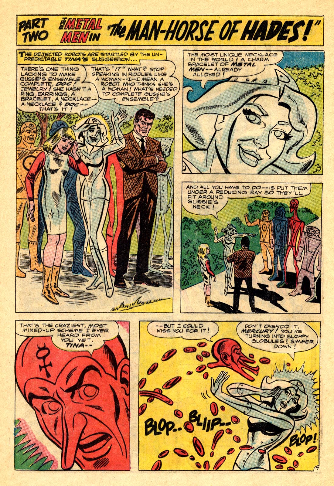 Read online Metal Men (1963) comic -  Issue #19 - 12