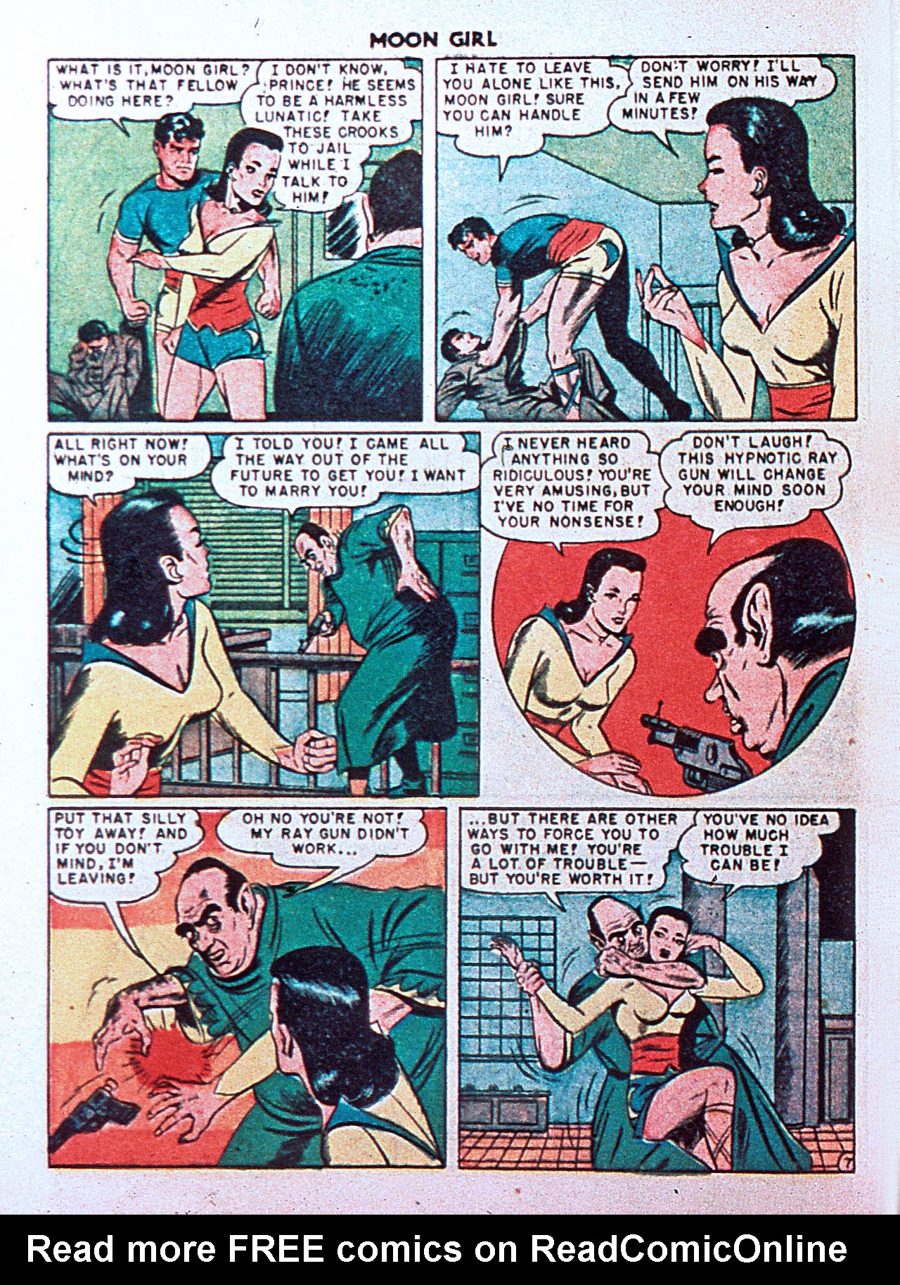 Read online Moon Girl (1947) comic -  Issue #2 - 22