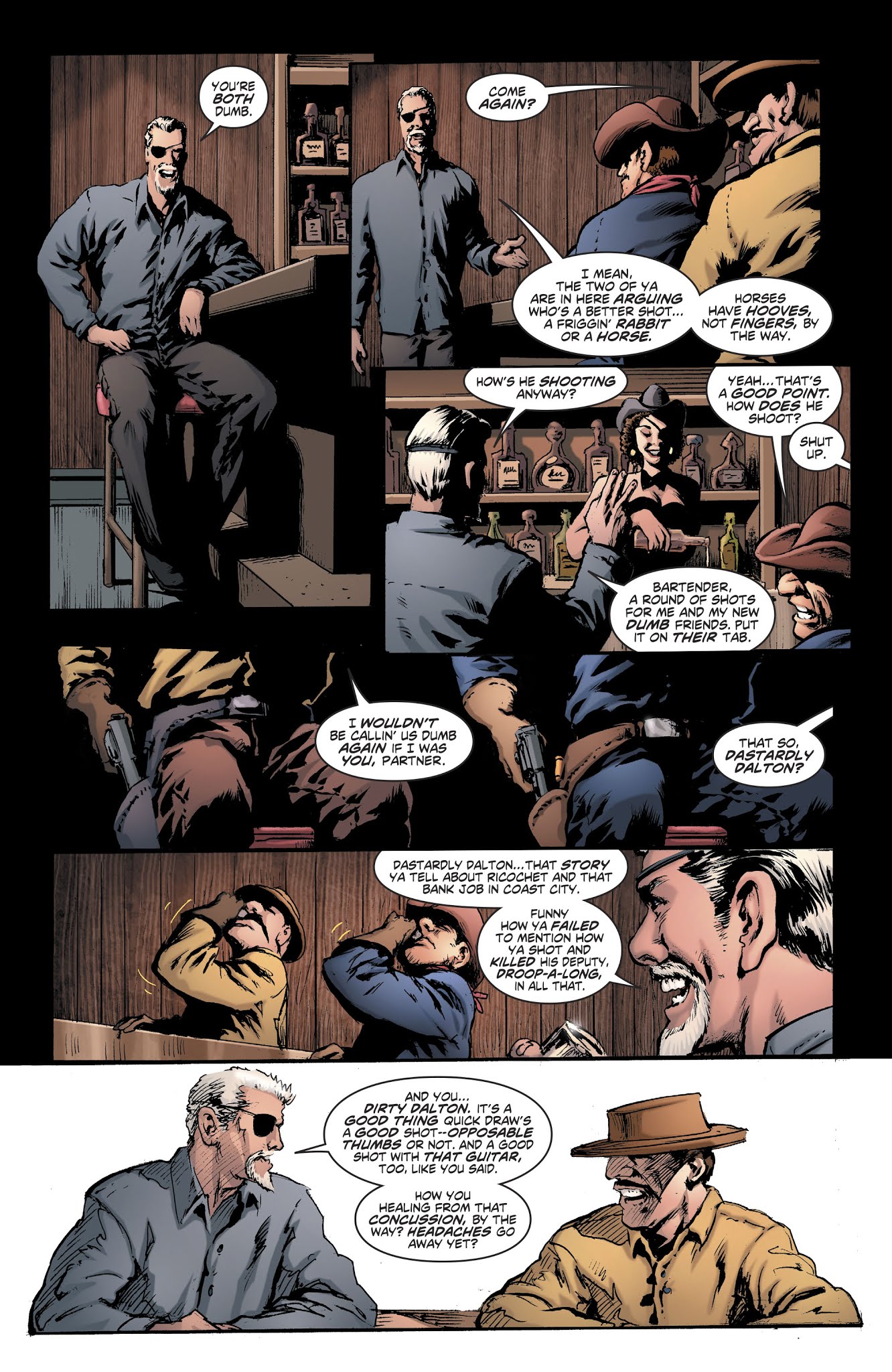 Read online Deathstroke/Yogi Bear Special comic -  Issue # Full - 8