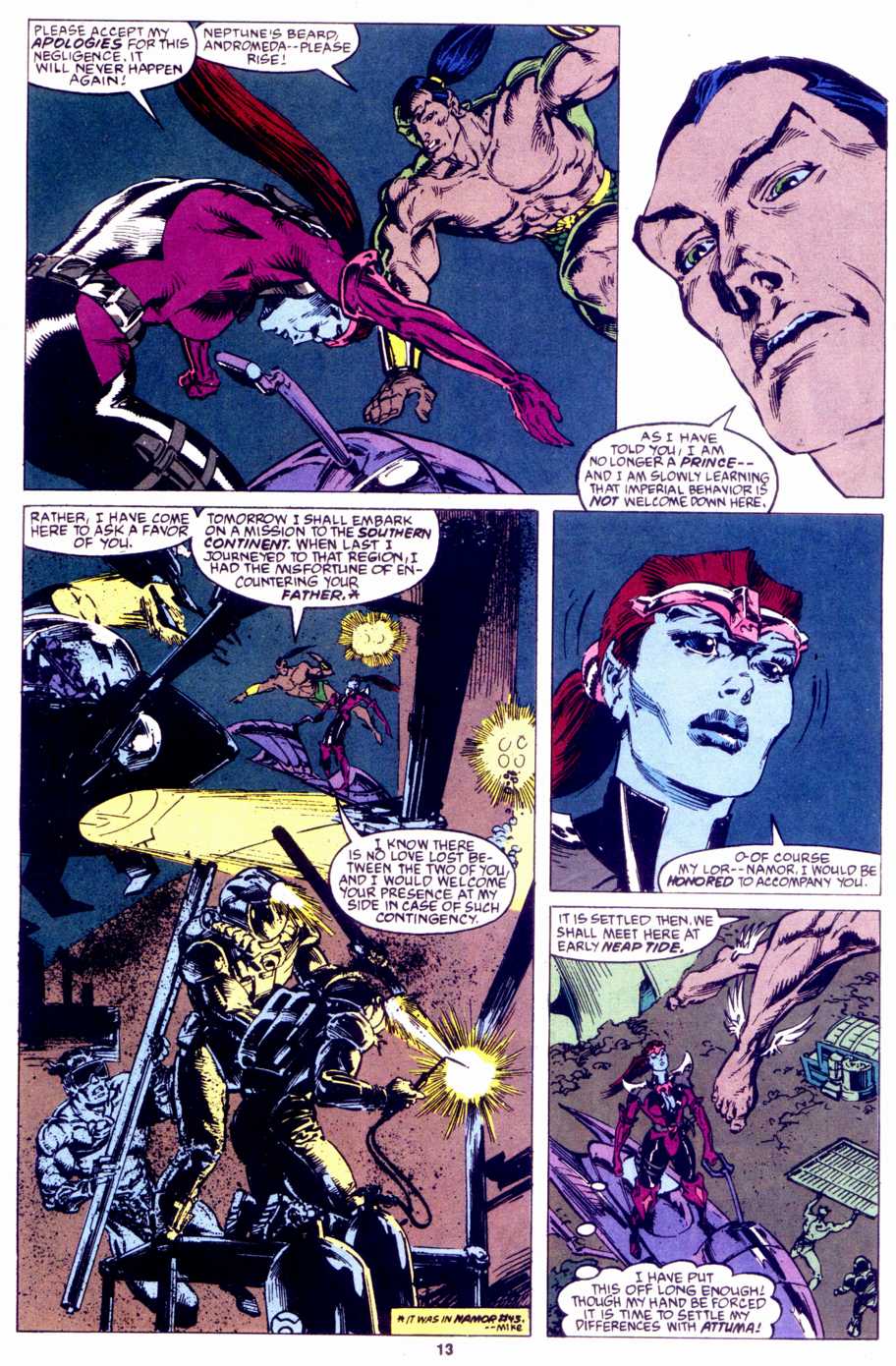 Read online Namor, The Sub-Mariner comic -  Issue #50 - 10