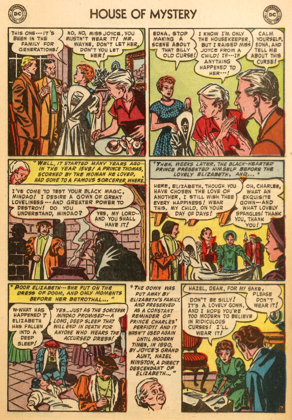 Read online House of Mystery (1951) comic -  Issue #26 - 21