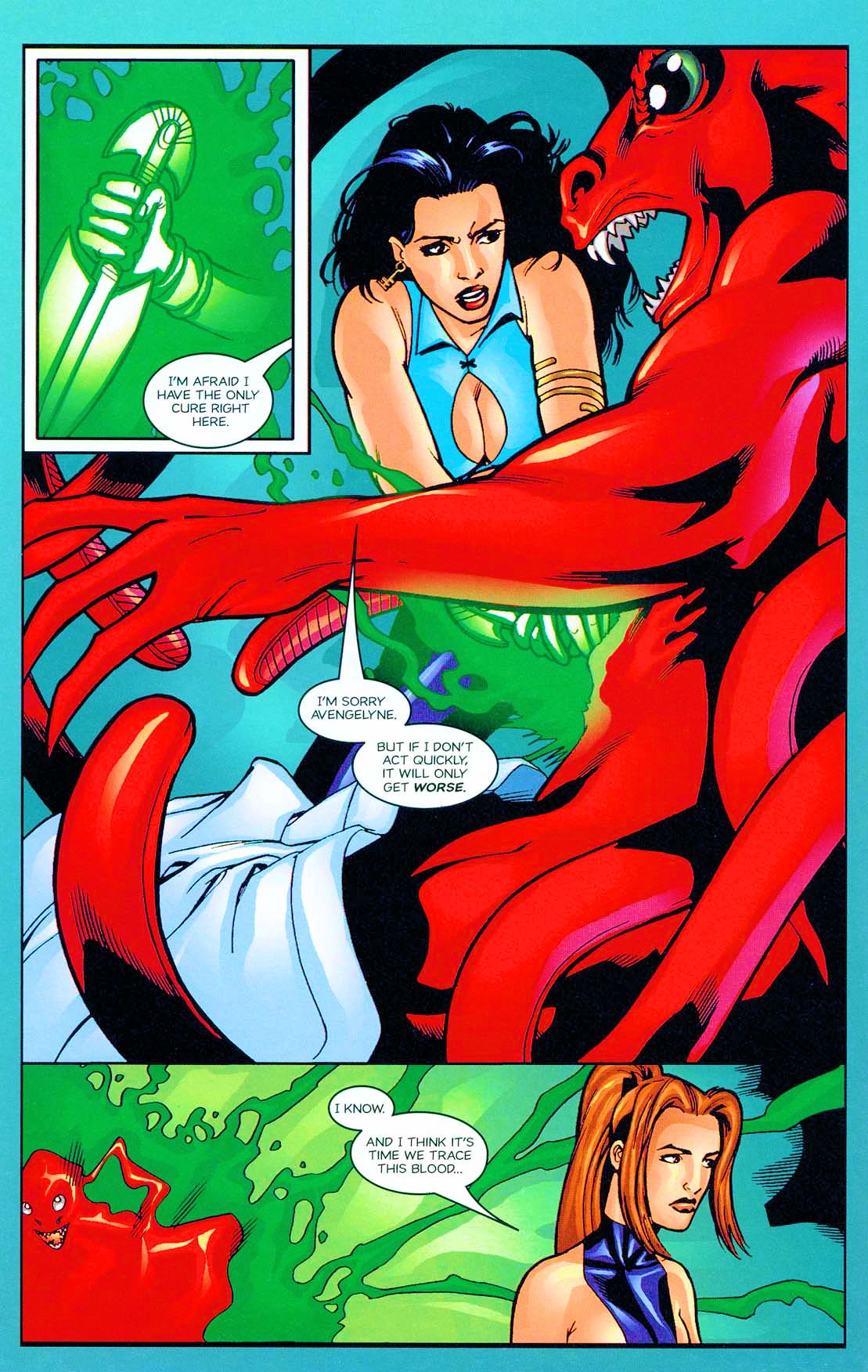 Read online Avengelyne / Pandora comic -  Issue #1 - 14