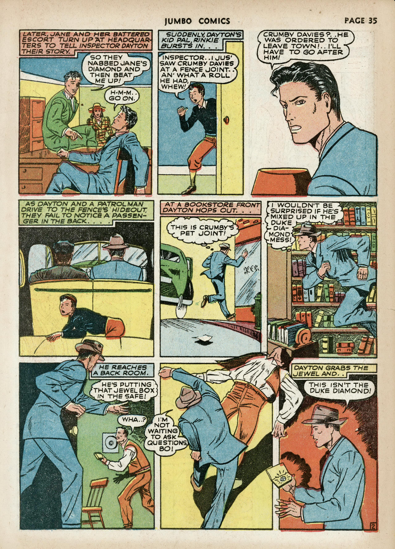 Read online Jumbo Comics comic -  Issue #31 - 37
