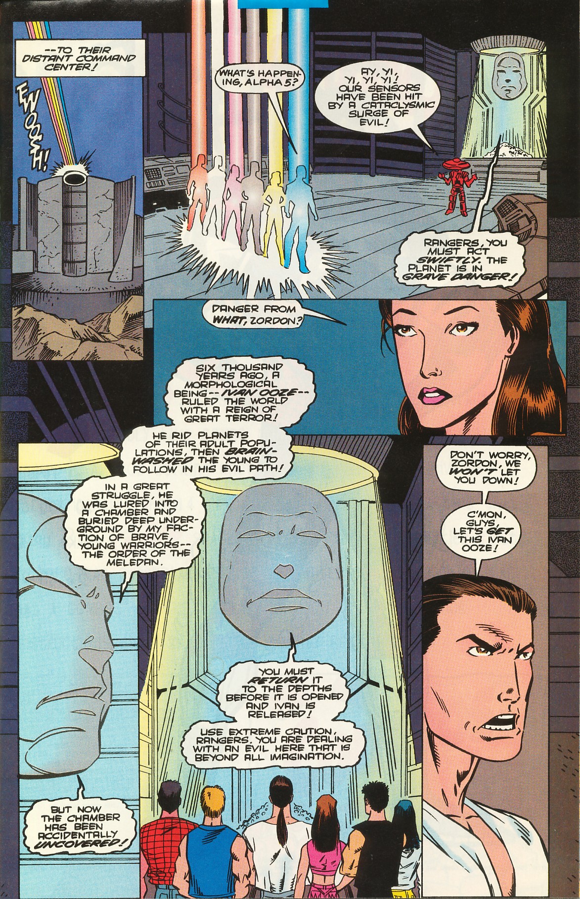 Read online Mighty Morphin' Power Rangers: The Movie comic -  Issue # Full - 9