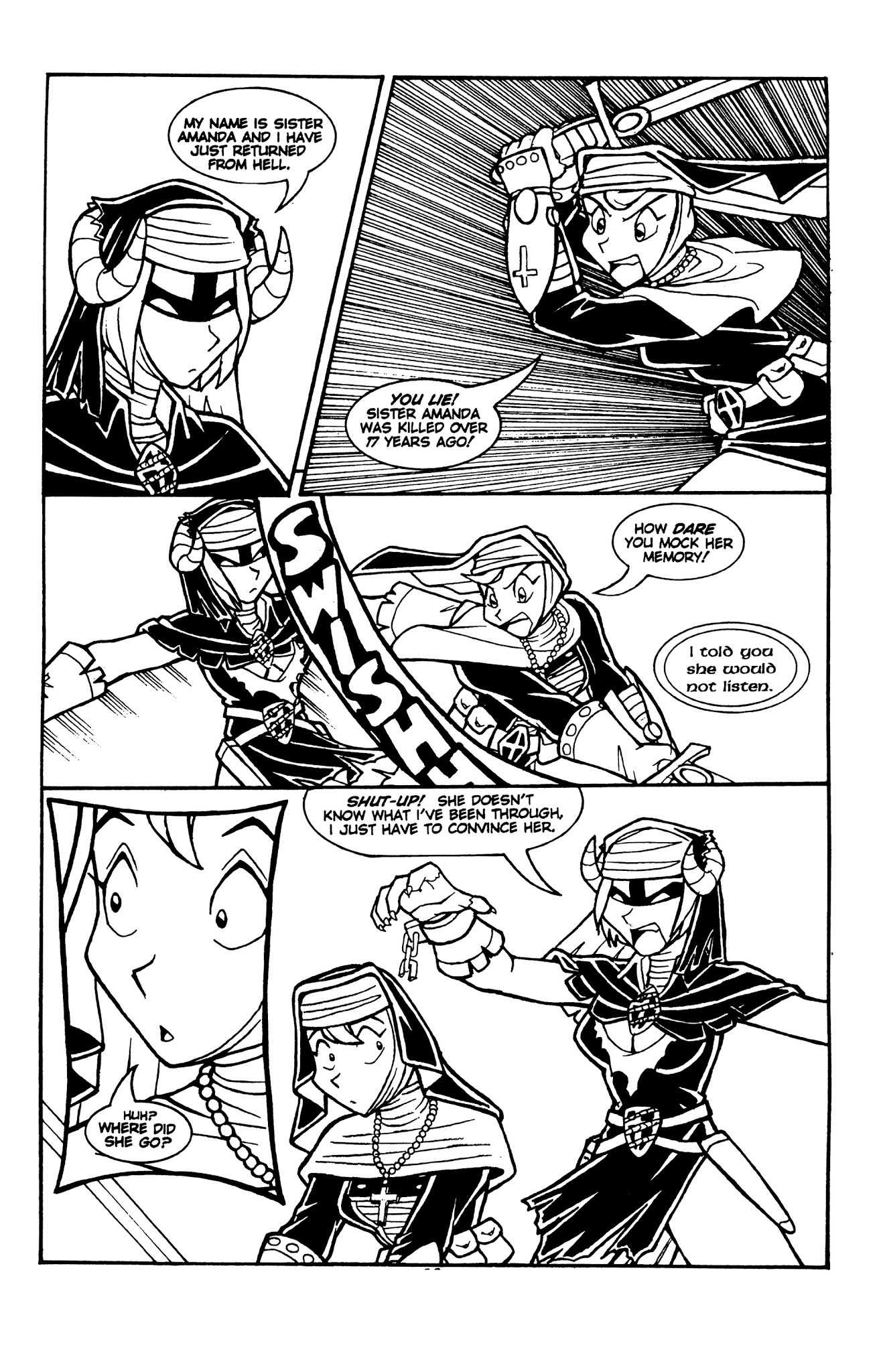 Read online Warrior Nun Brigantia comic -  Issue #2 - 30