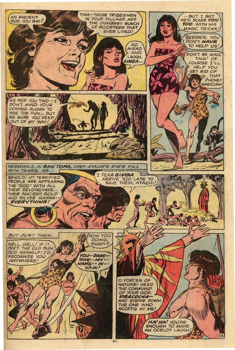 Read online Tarzan (1972) comic -  Issue #231 - 63