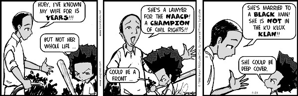 Read online The Boondocks Collection comic -  Issue # Year 1999 - 66