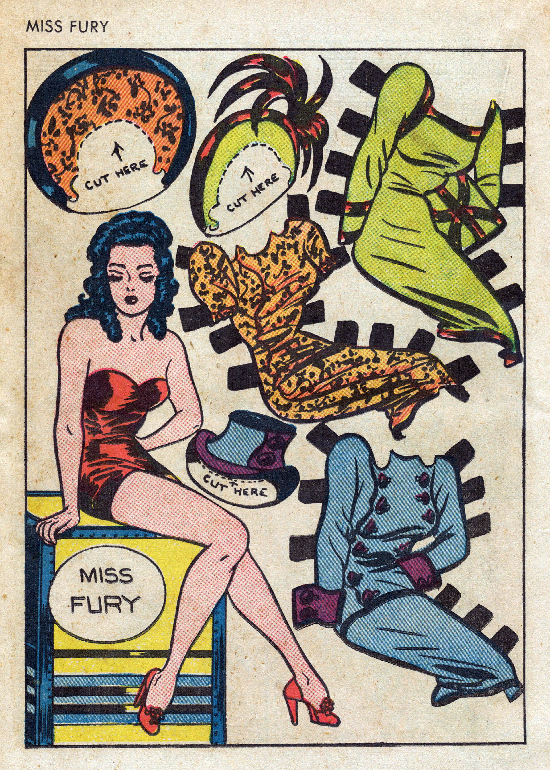 Read online Miss Fury Comics comic -  Issue #3 - 34