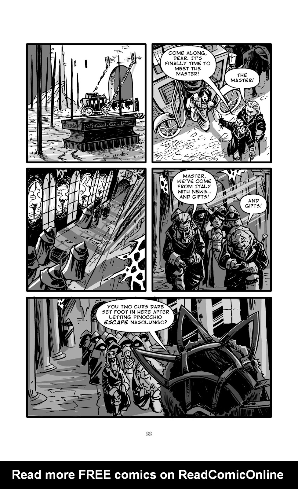 Pinocchio: Vampire Slayer - Of Wood and Blood issue 1 - Page 23