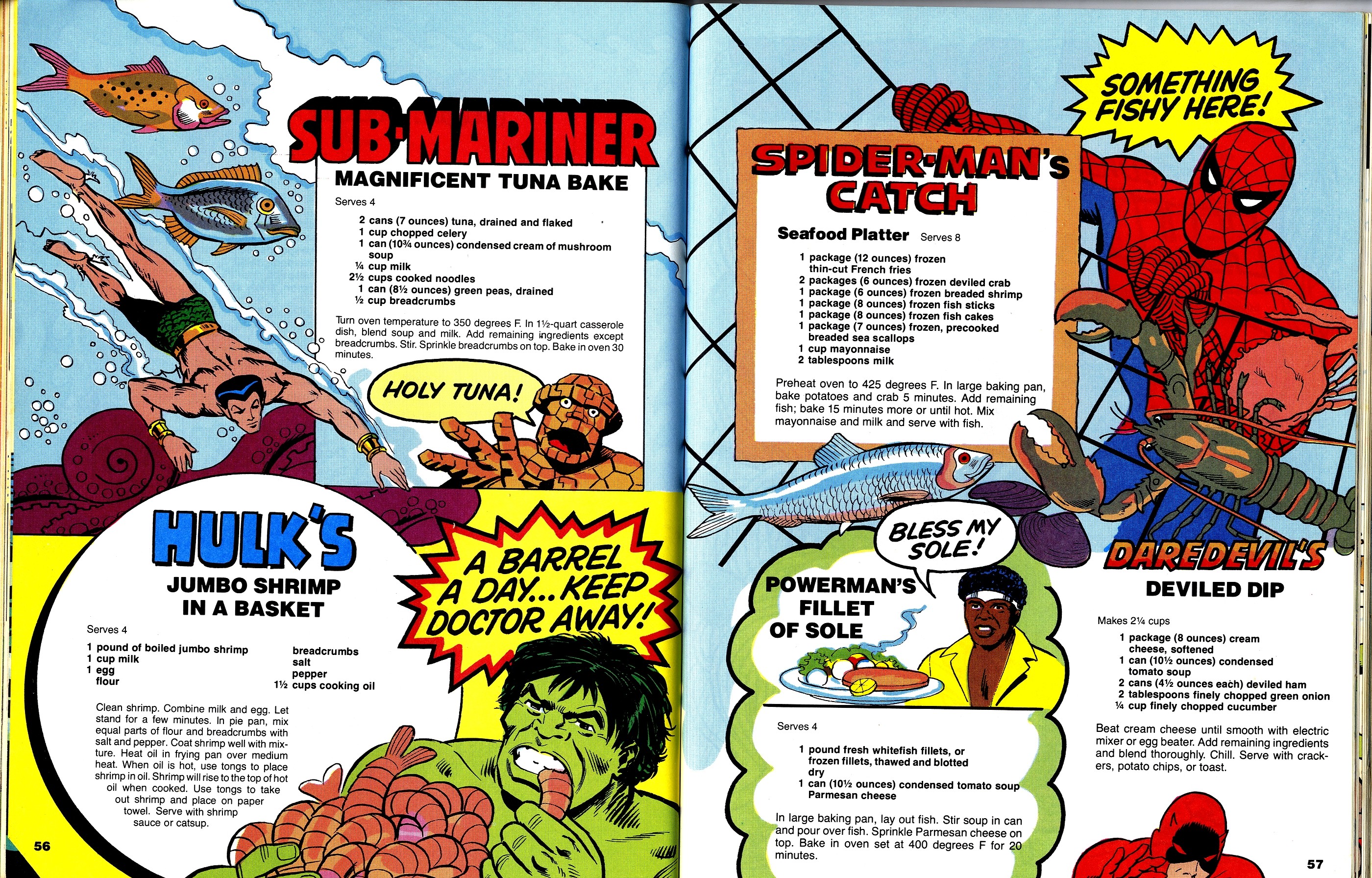 Read online The Mighty Marvel Superheroes' Cookbook comic -  Issue # Full - 30