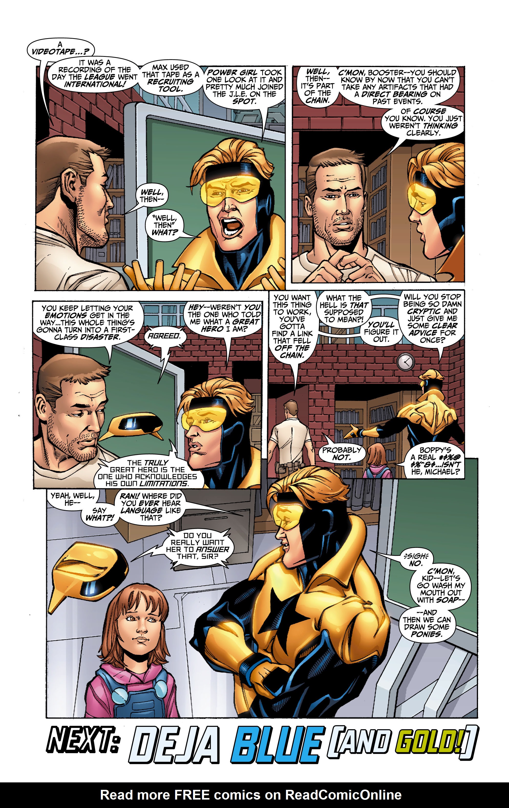 Read online Booster Gold (2007) comic -  Issue #33 - 23