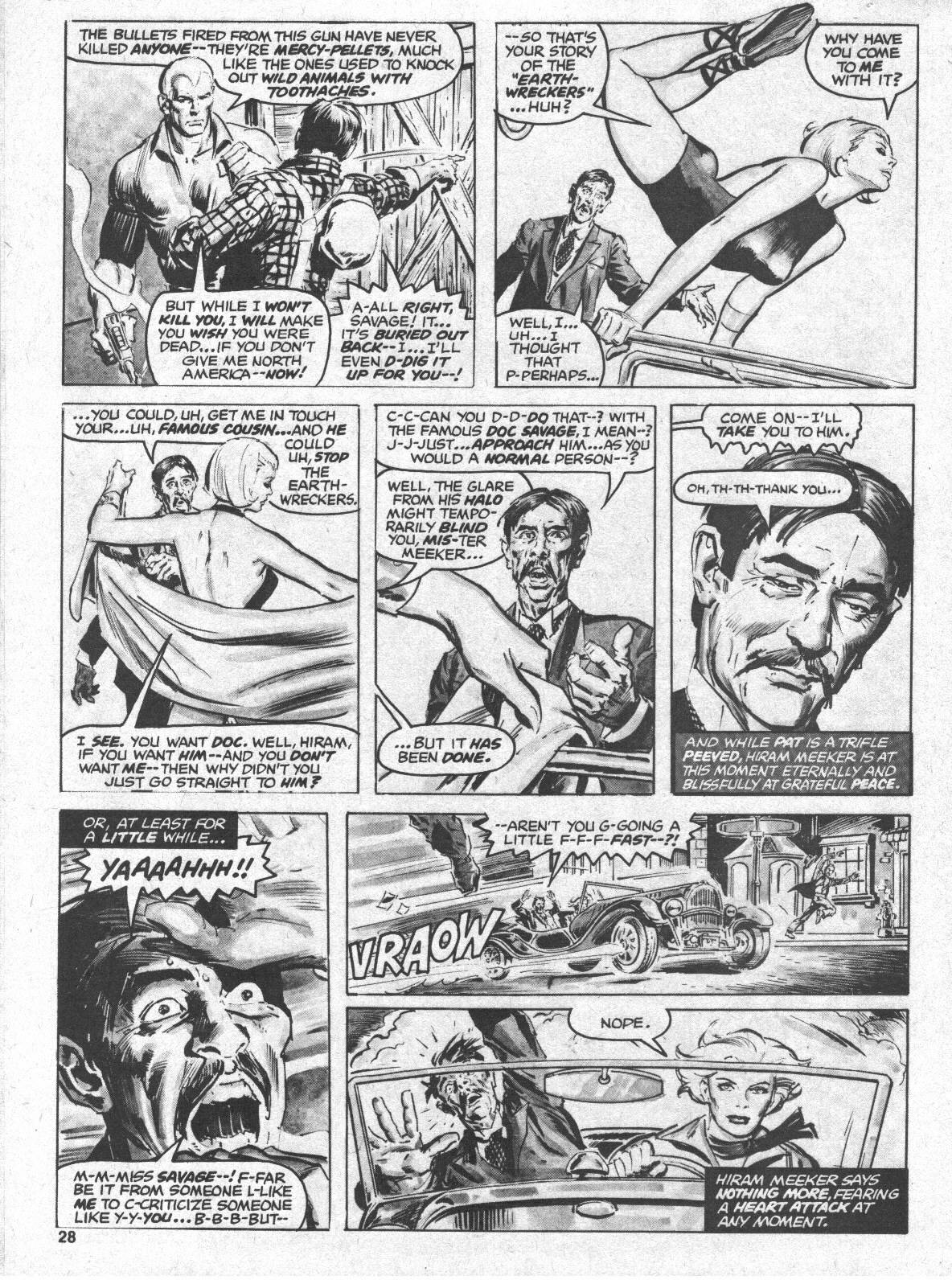 Read online Doc Savage (1975) comic -  Issue #5 - 28