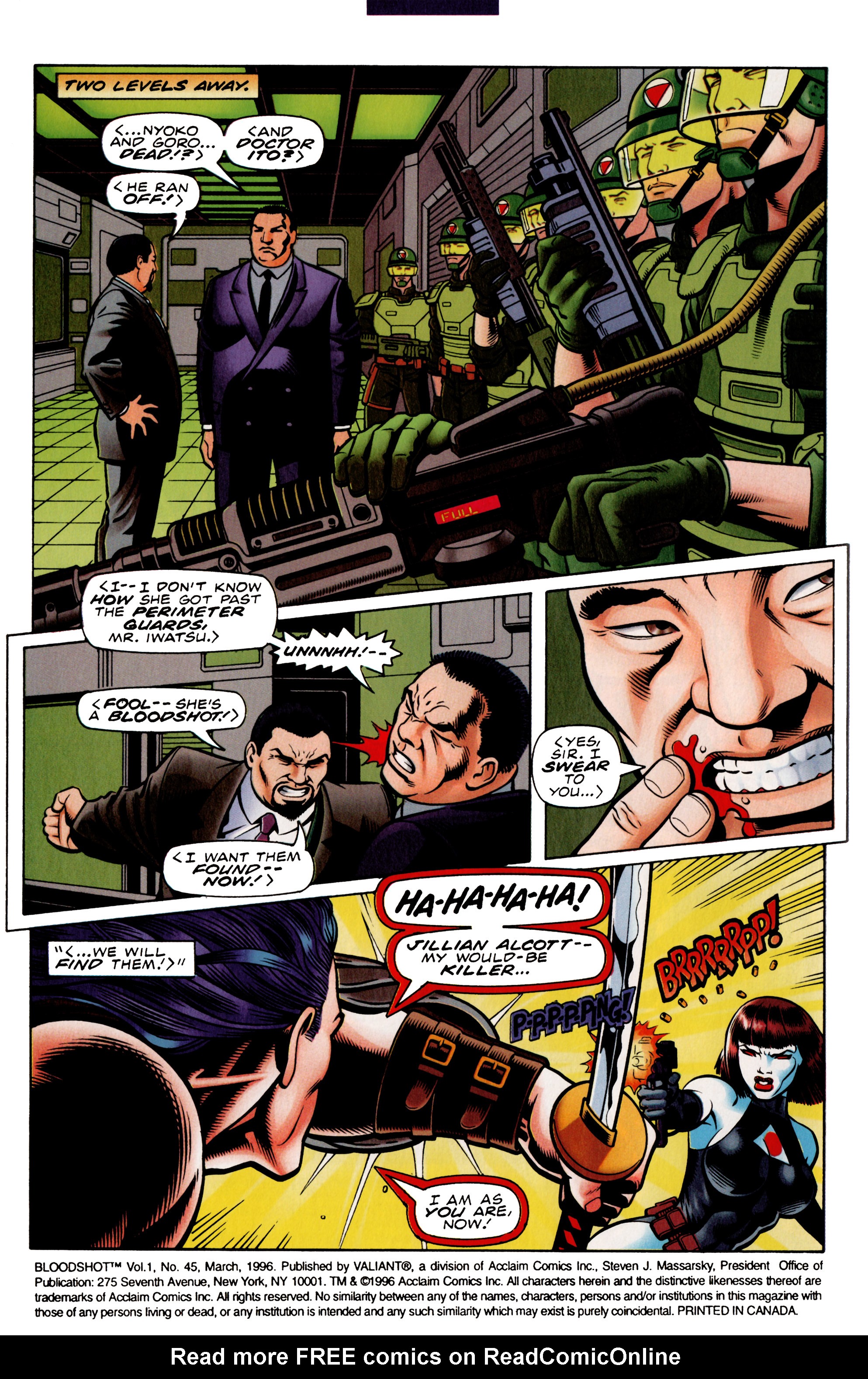Bloodshot (1993) Issue #45 #47 - English 5