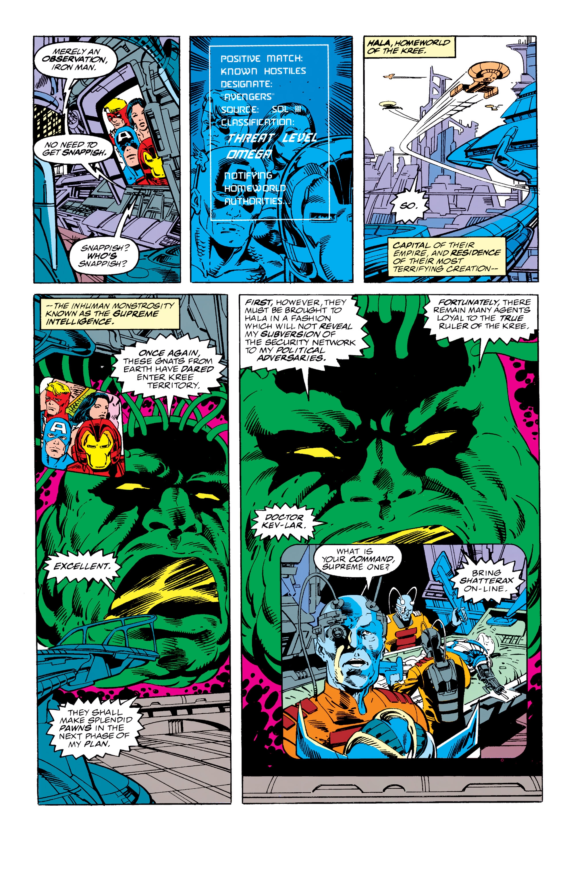 Read online Avengers Epic Collection: Operation Galactic Storm comic -  Issue # TPB (Part 2) - 19