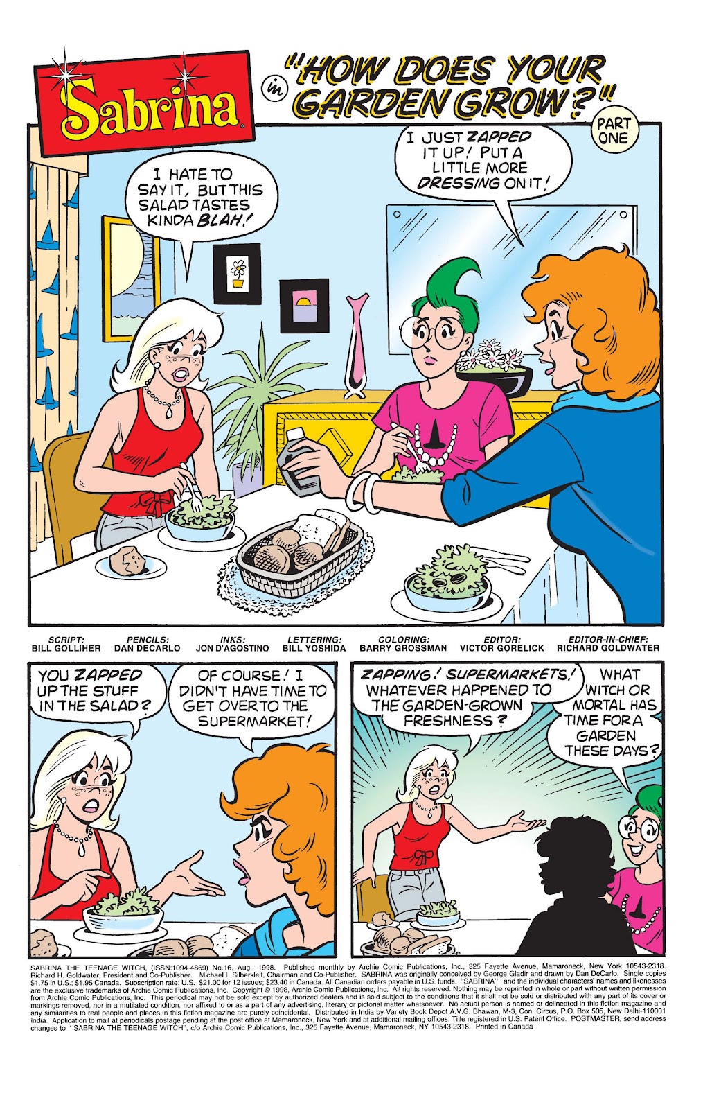 Sabrina the Teenage Witch (1997) issue 16 - Page 2