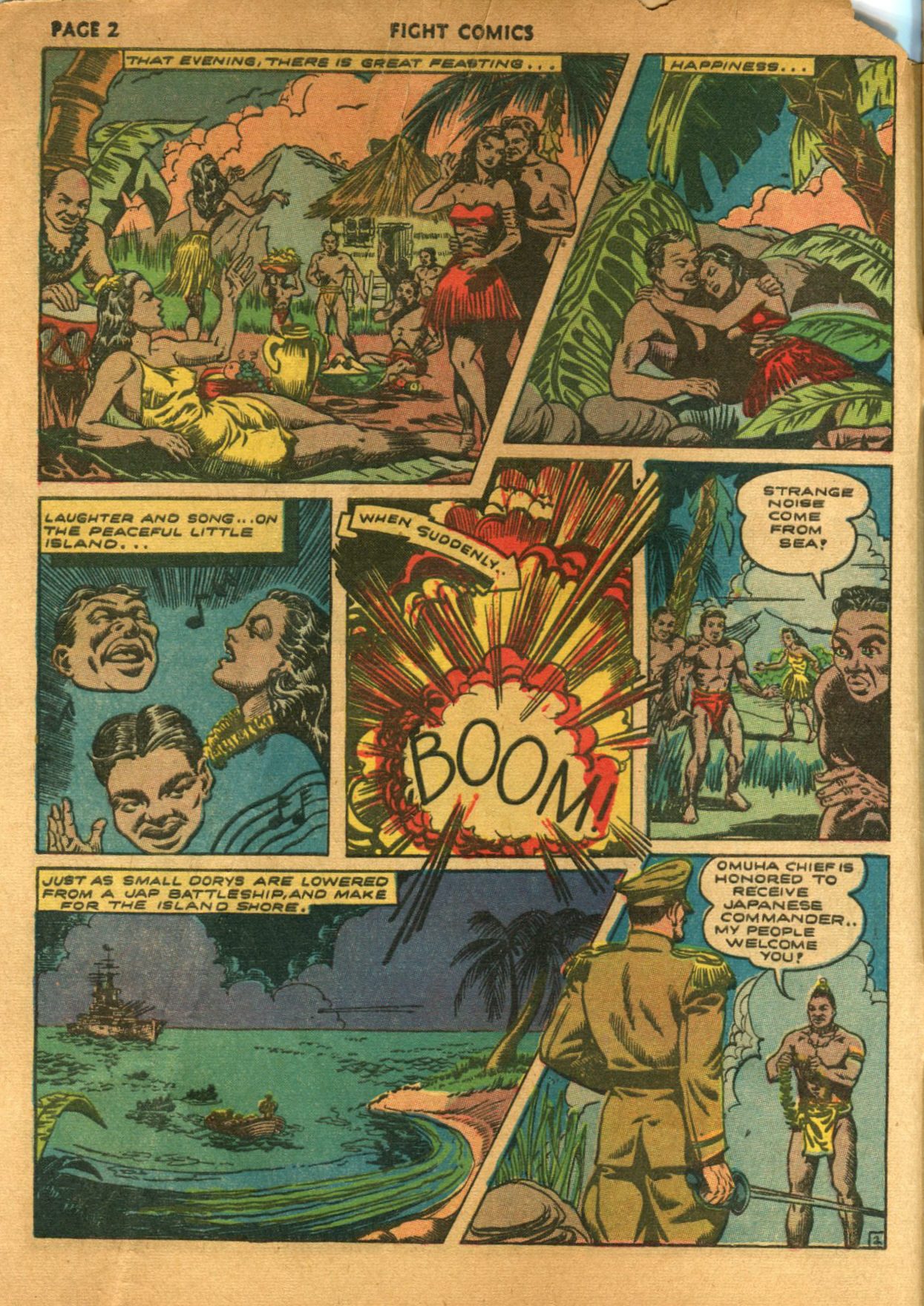 Read online Fight Comics comic -  Issue #21 - 4