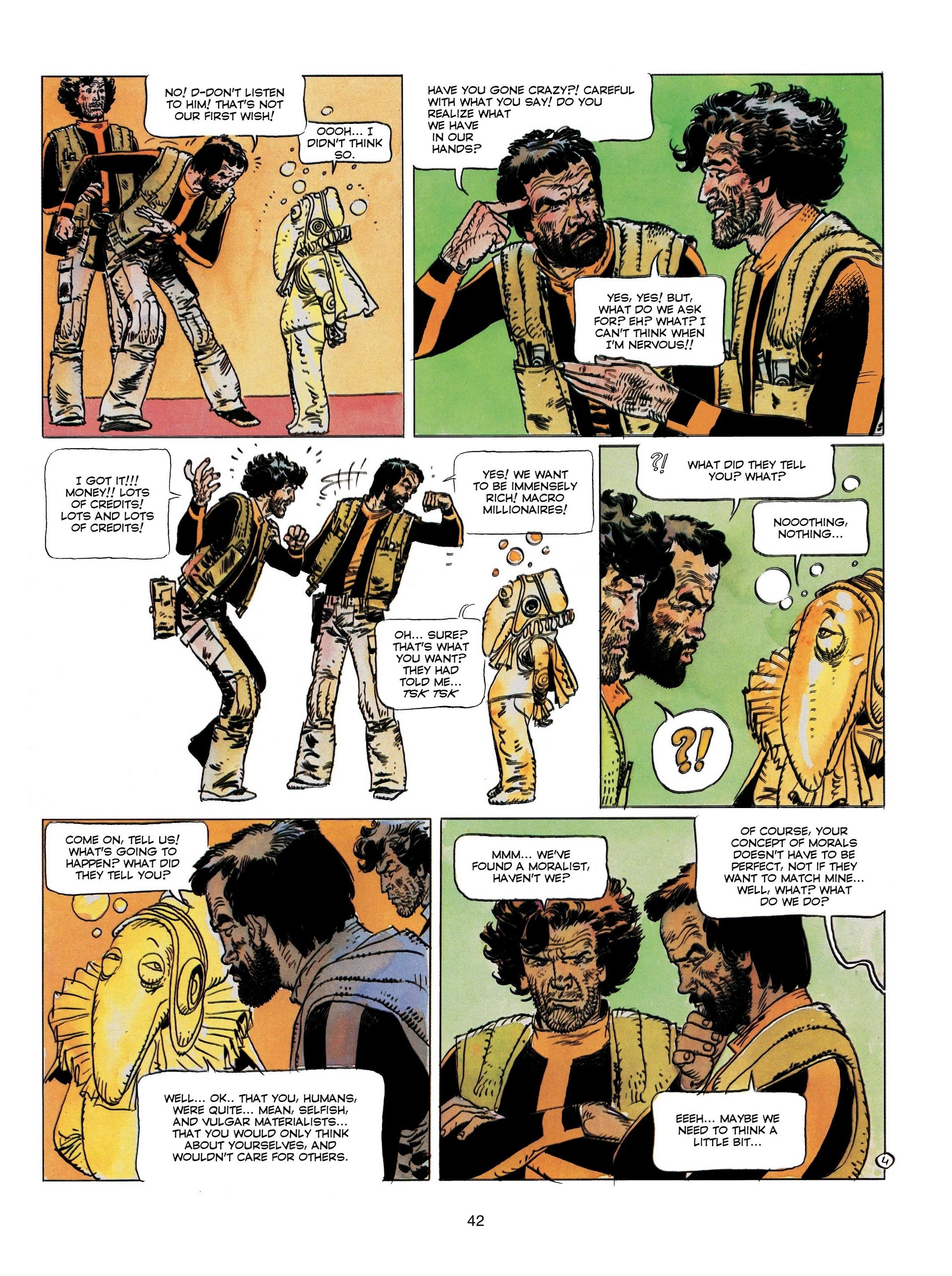 Read online Clarke and Kubrick comic -  Issue #1 - 43