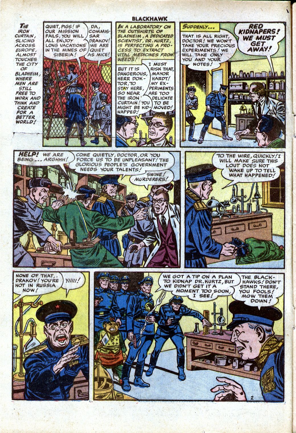 Read online Blackhawk (1957) comic -  Issue #65 - 4