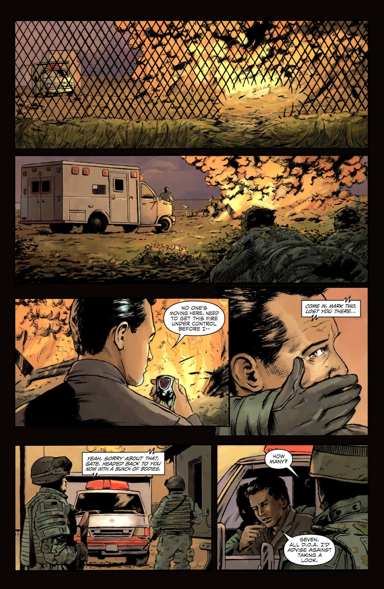 Read online Jericho comic -  Issue #3 - 12