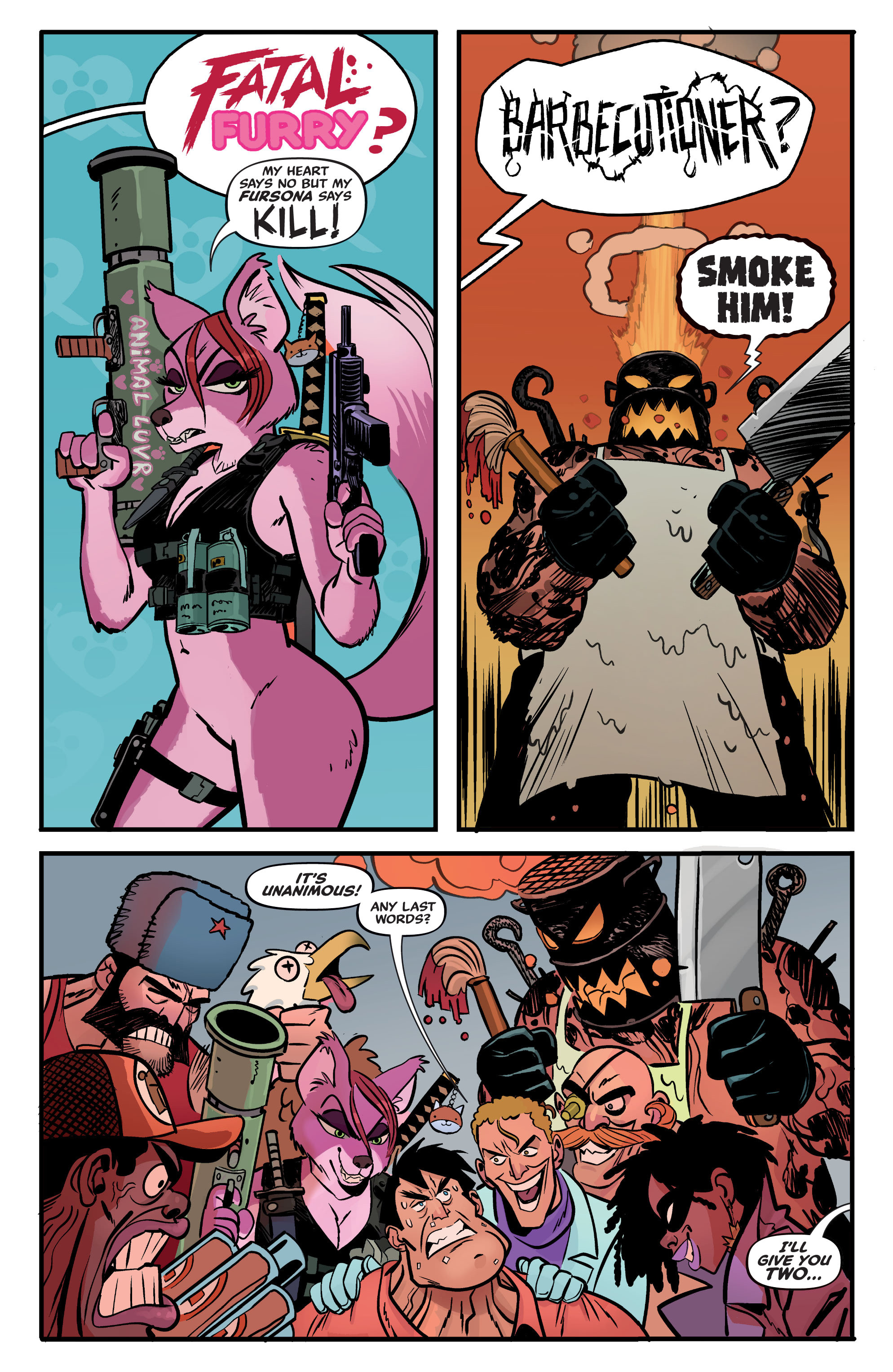 Read online Shirtless Bear-Fighter! 2 comic -  Issue #4 - 19