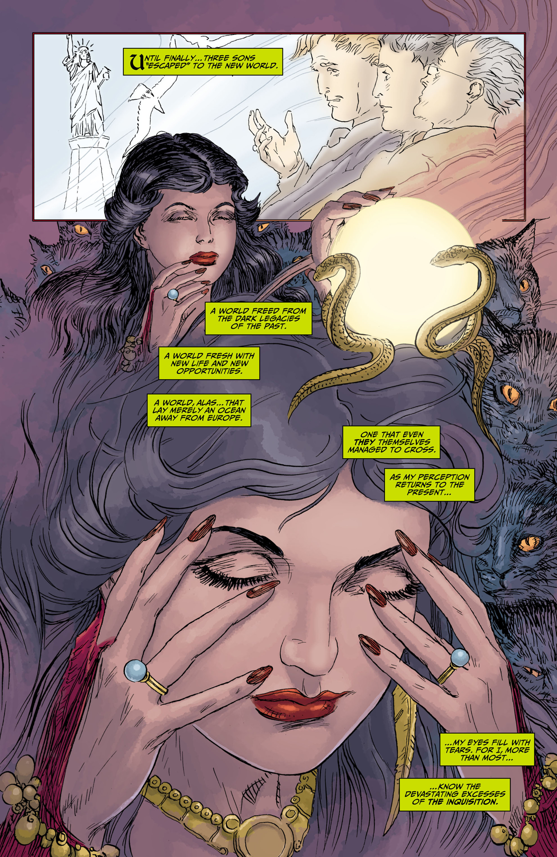 Read online Madame Xanadu comic -  Issue #14 - 21