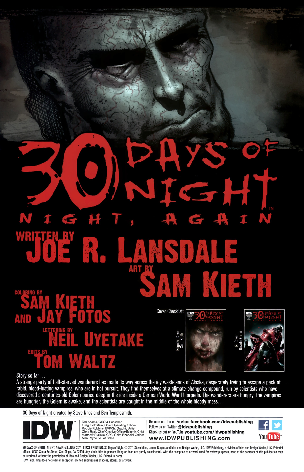 30 Days of Night: Night, Again Issue #3 #3 - English 2